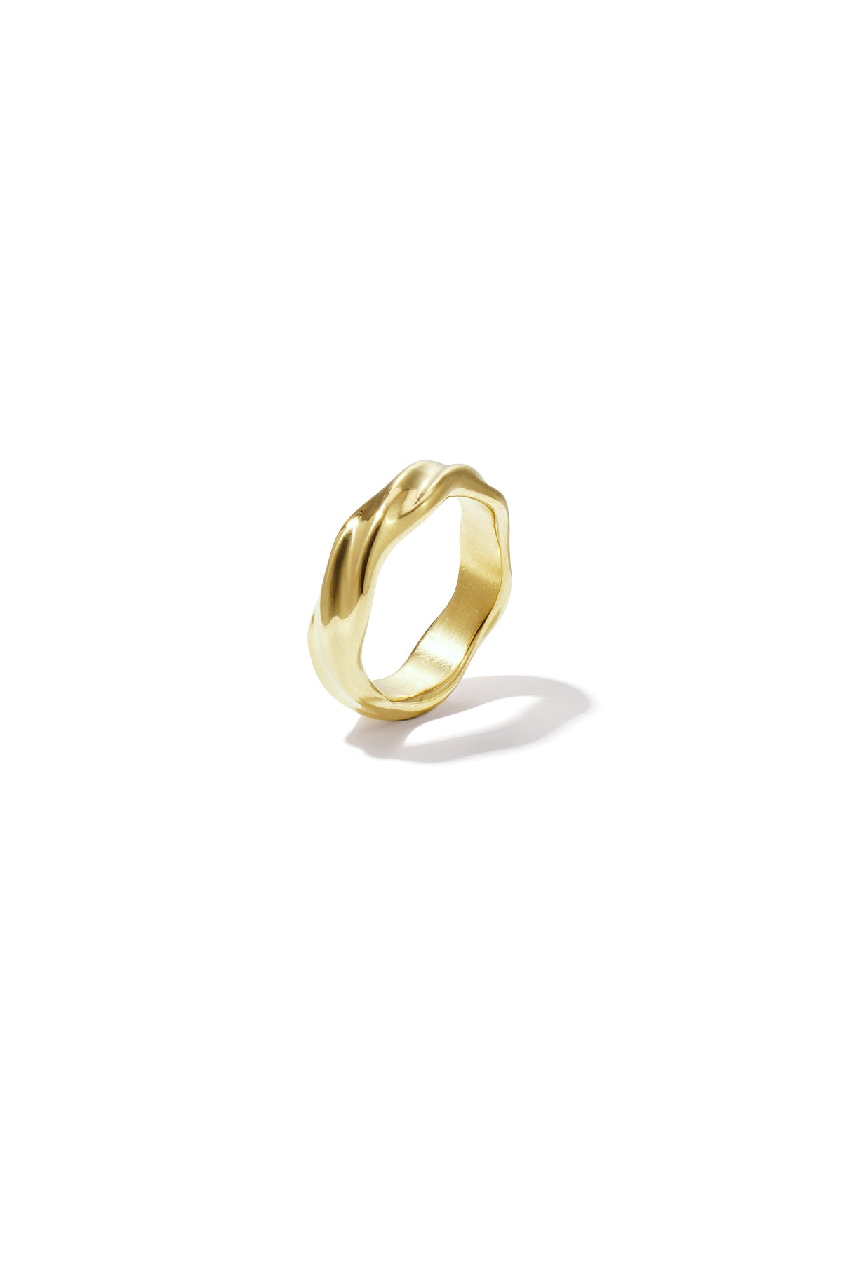 Draped statement ring