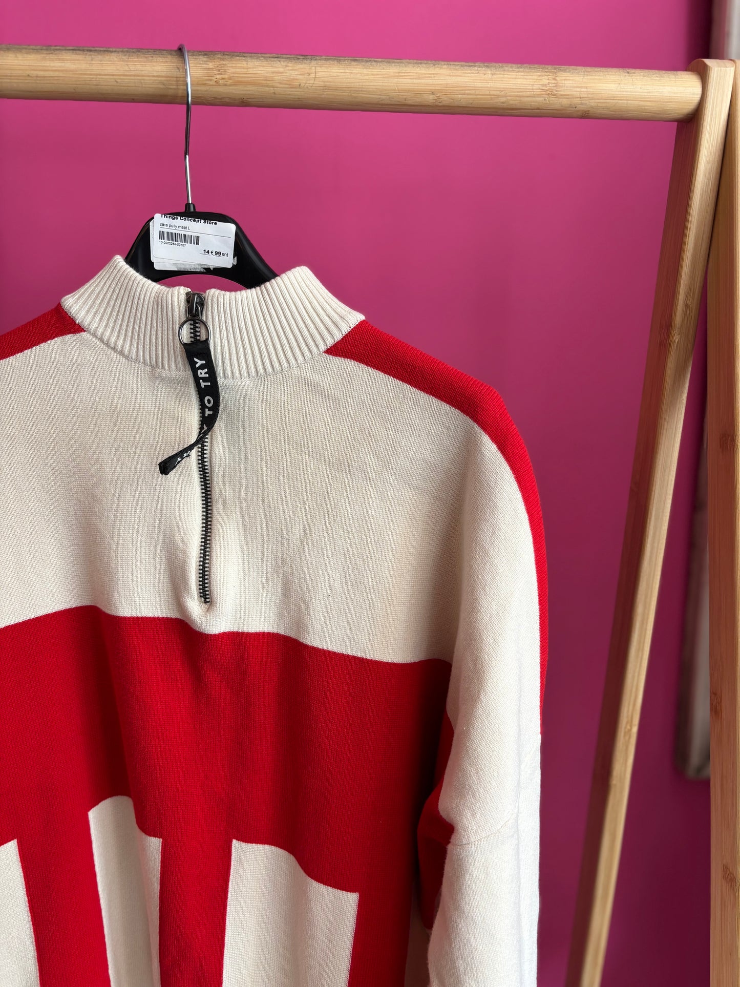 284-107 Zara men's sweater size L