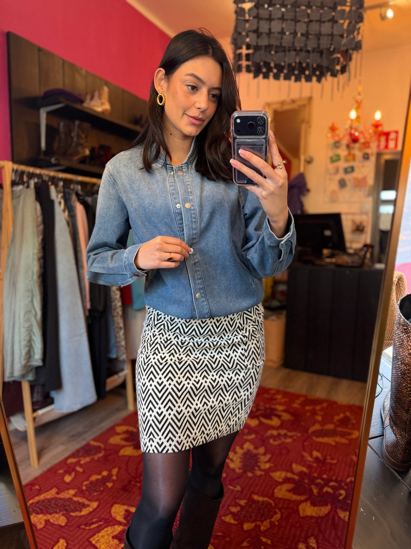 405-33 Vero Moda spijkerjas maat L