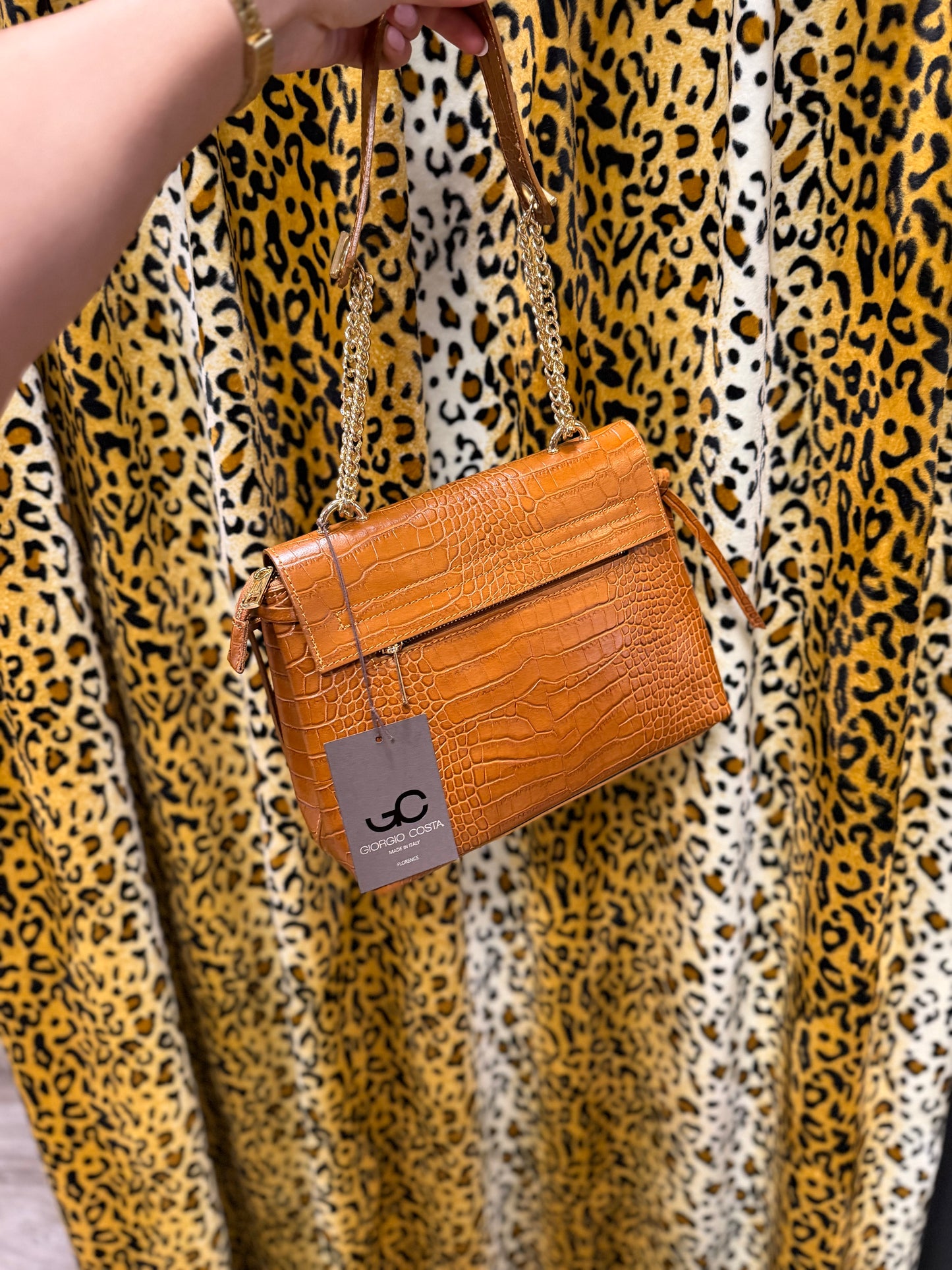 260-144 Giorgio costa tas leder