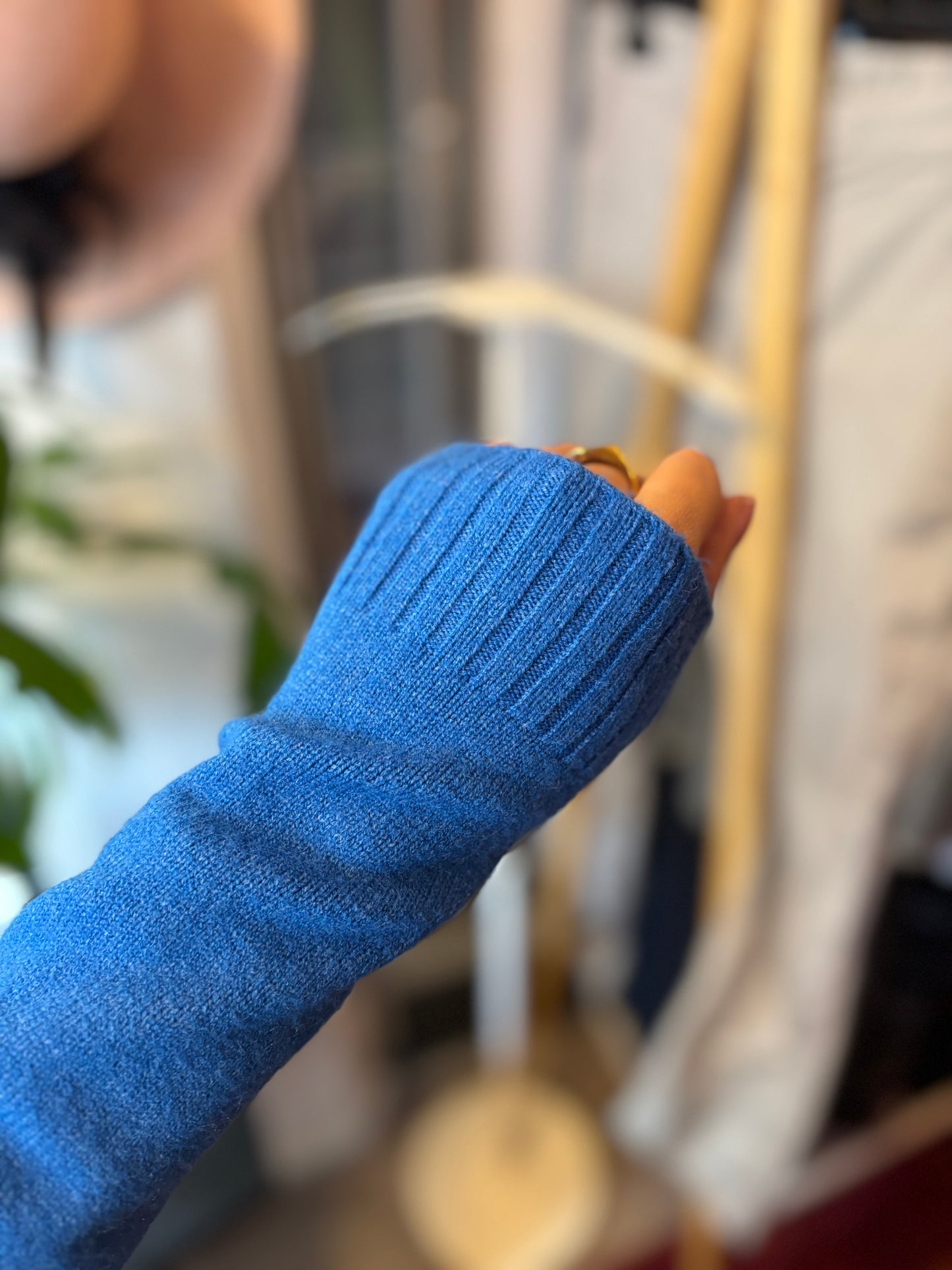 291-122 Vila vest blauw maat S