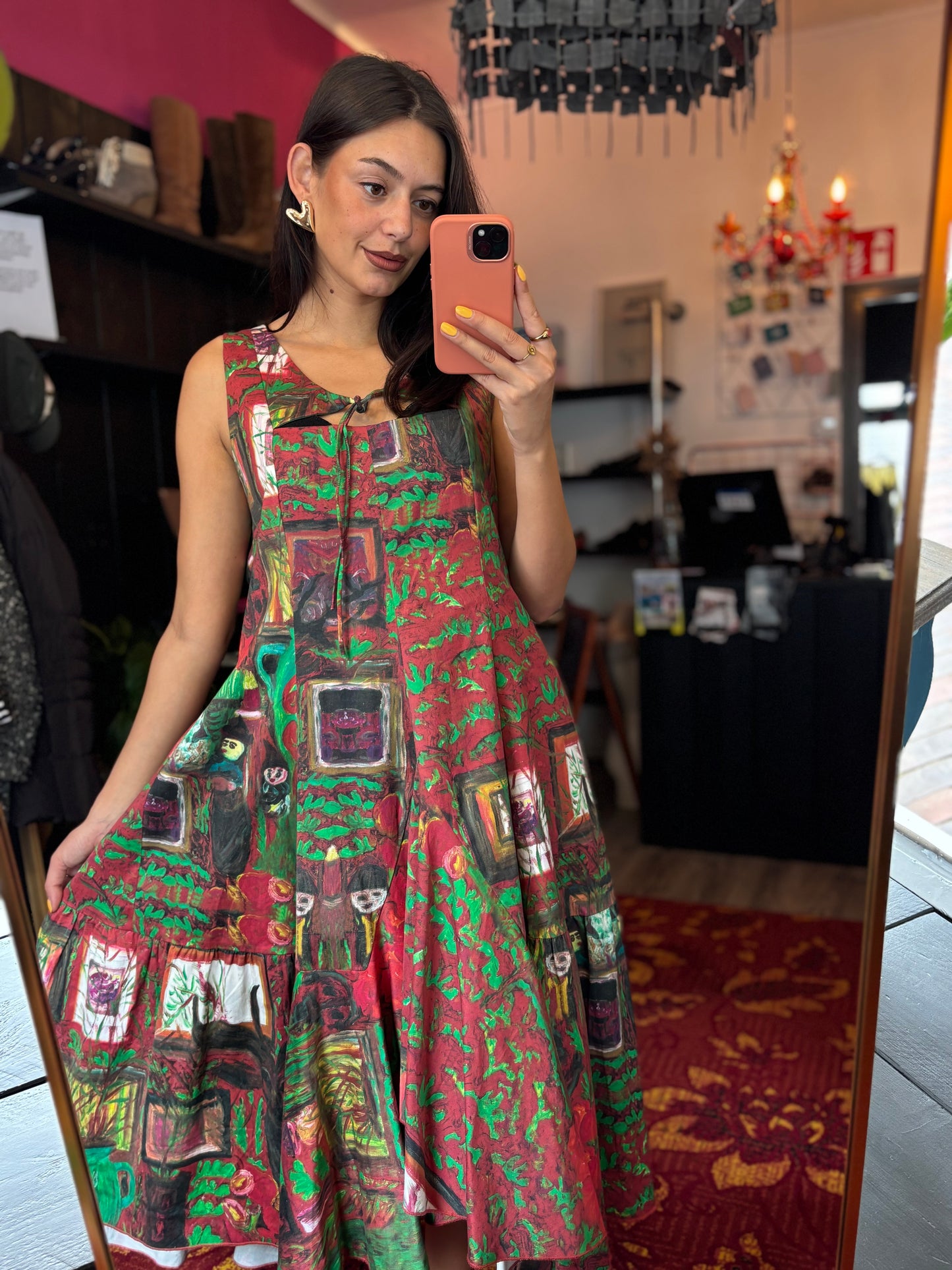 53-50 Heart jurk maat XXL