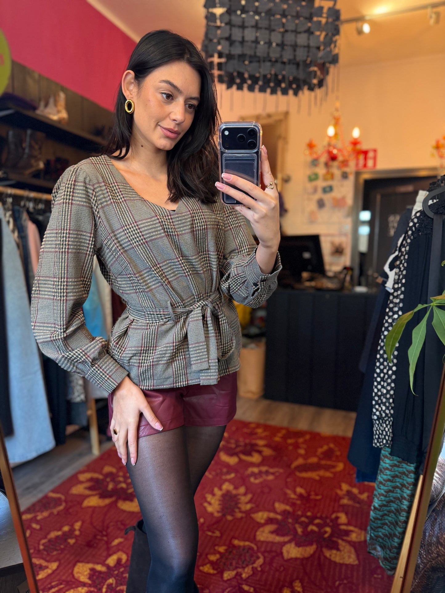 491-1 Geisha top maat L