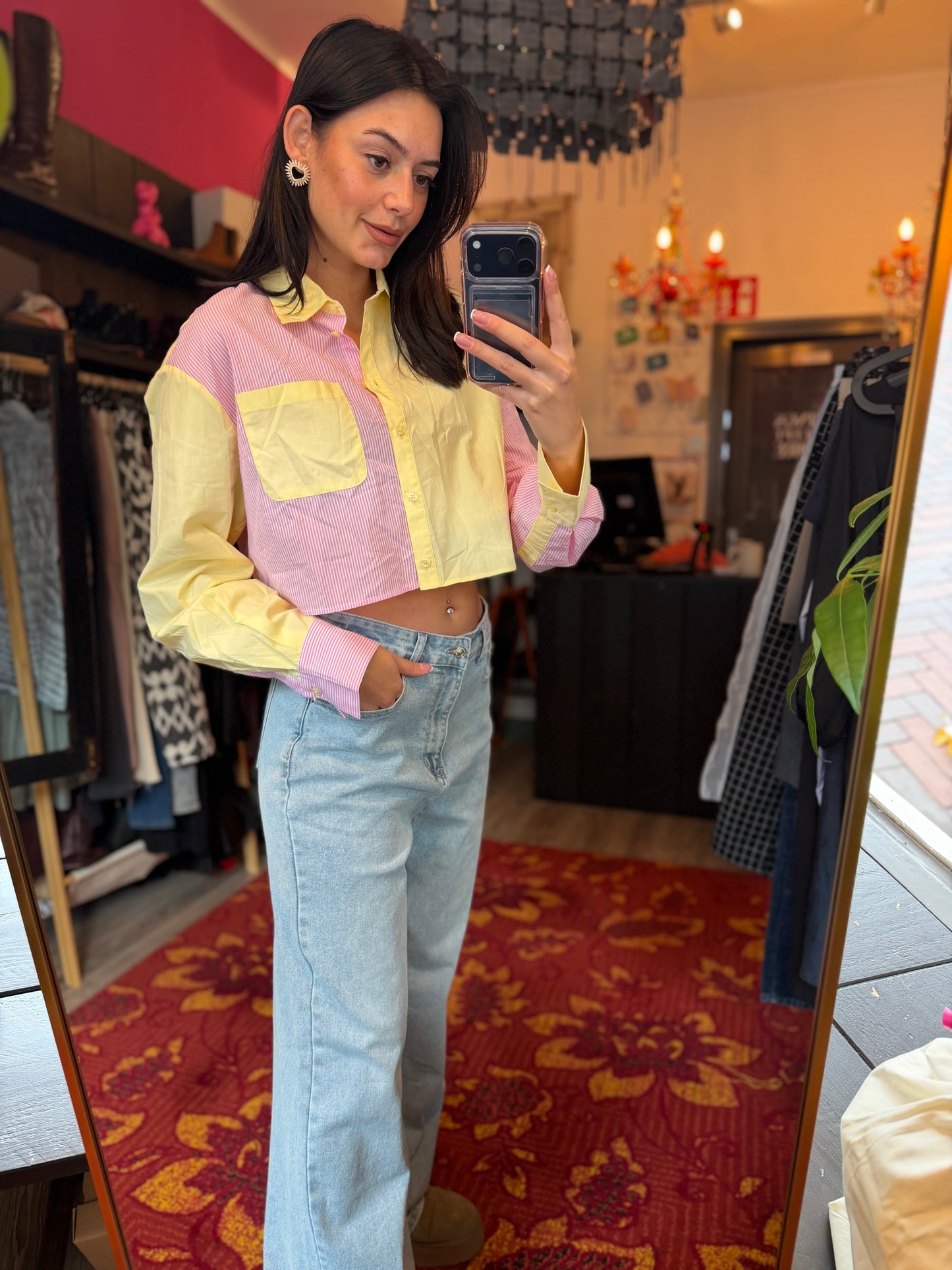 431-45 Na-kd blouse maat 38