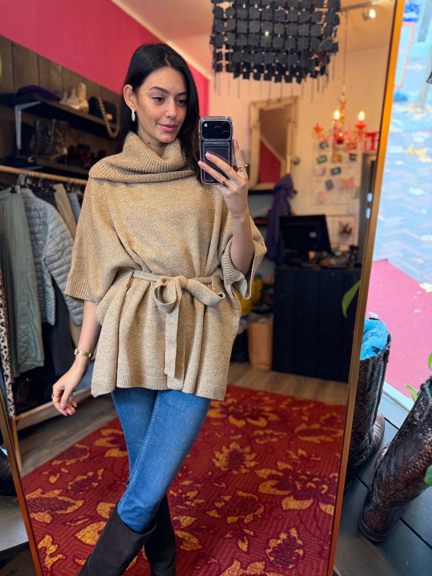 494-4 Hes vest beige/creme one size