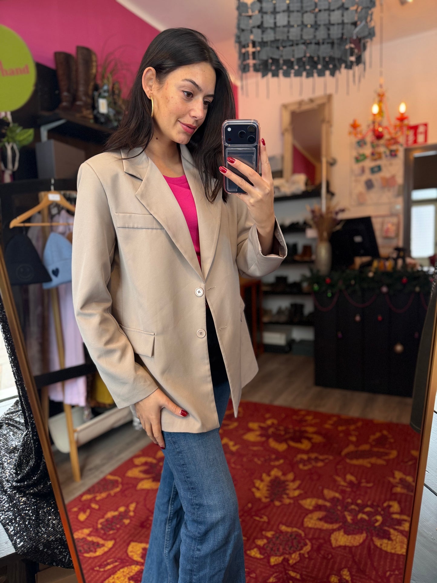 400-180 Pescara blazer met strikjes M