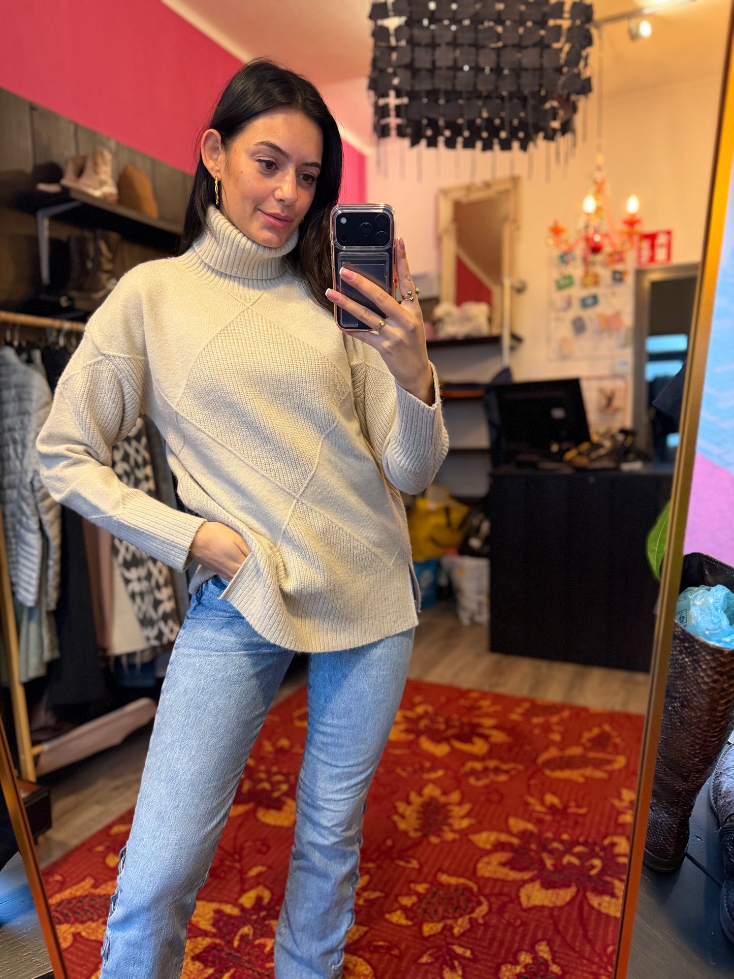 71-56 Silver Creek trui maat XS