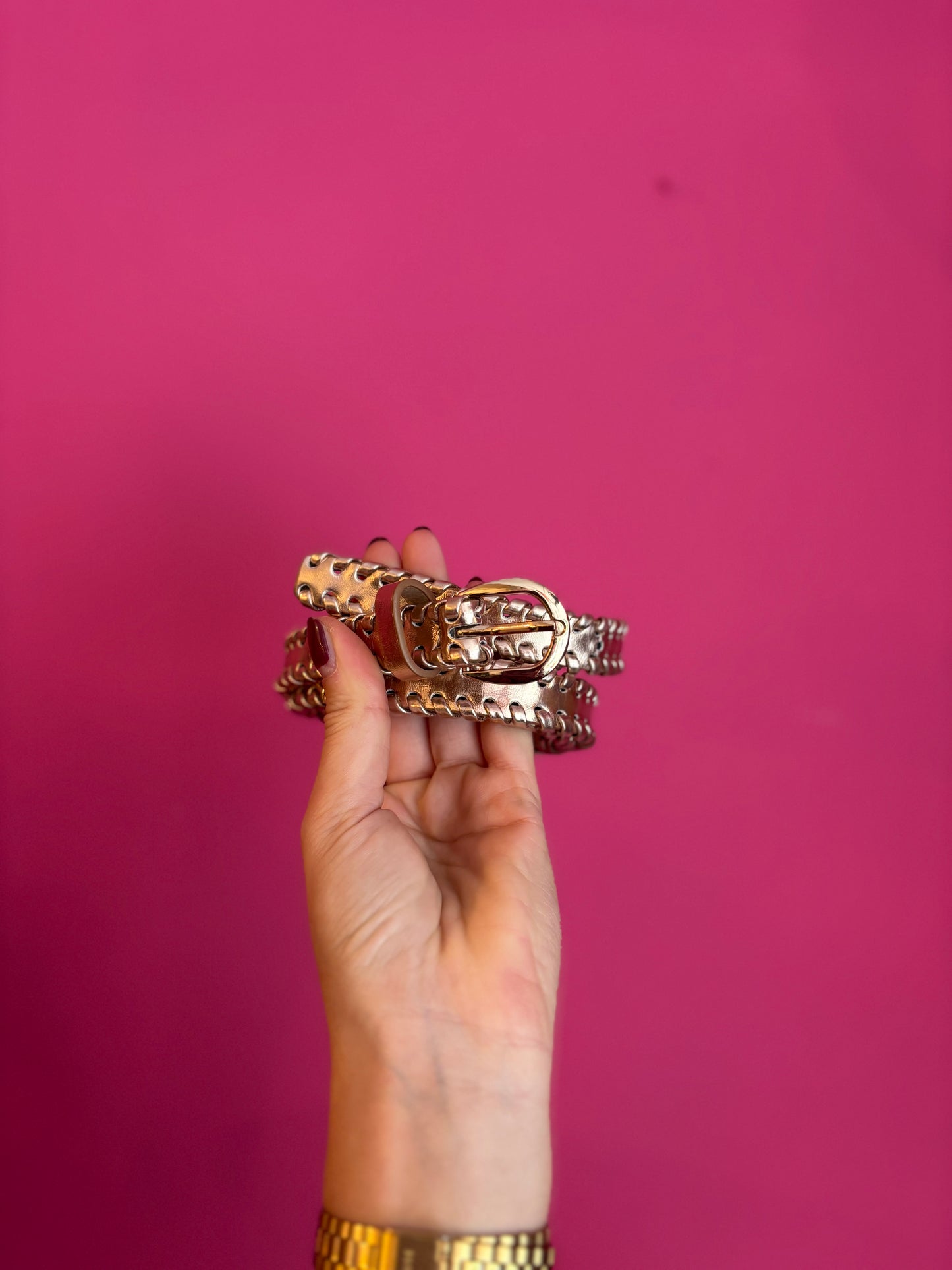 478-14 Riem rose goud 85