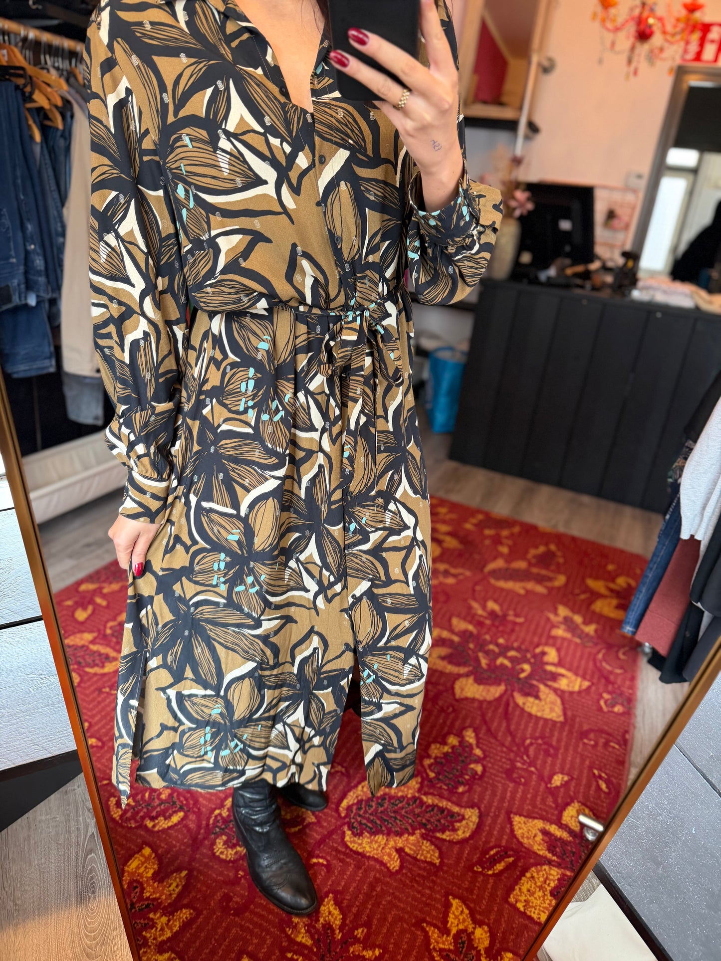 484-7 Expresso jurk maat 42