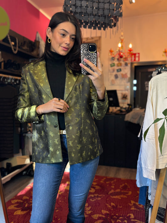 336-43 Blazer groen maat 38