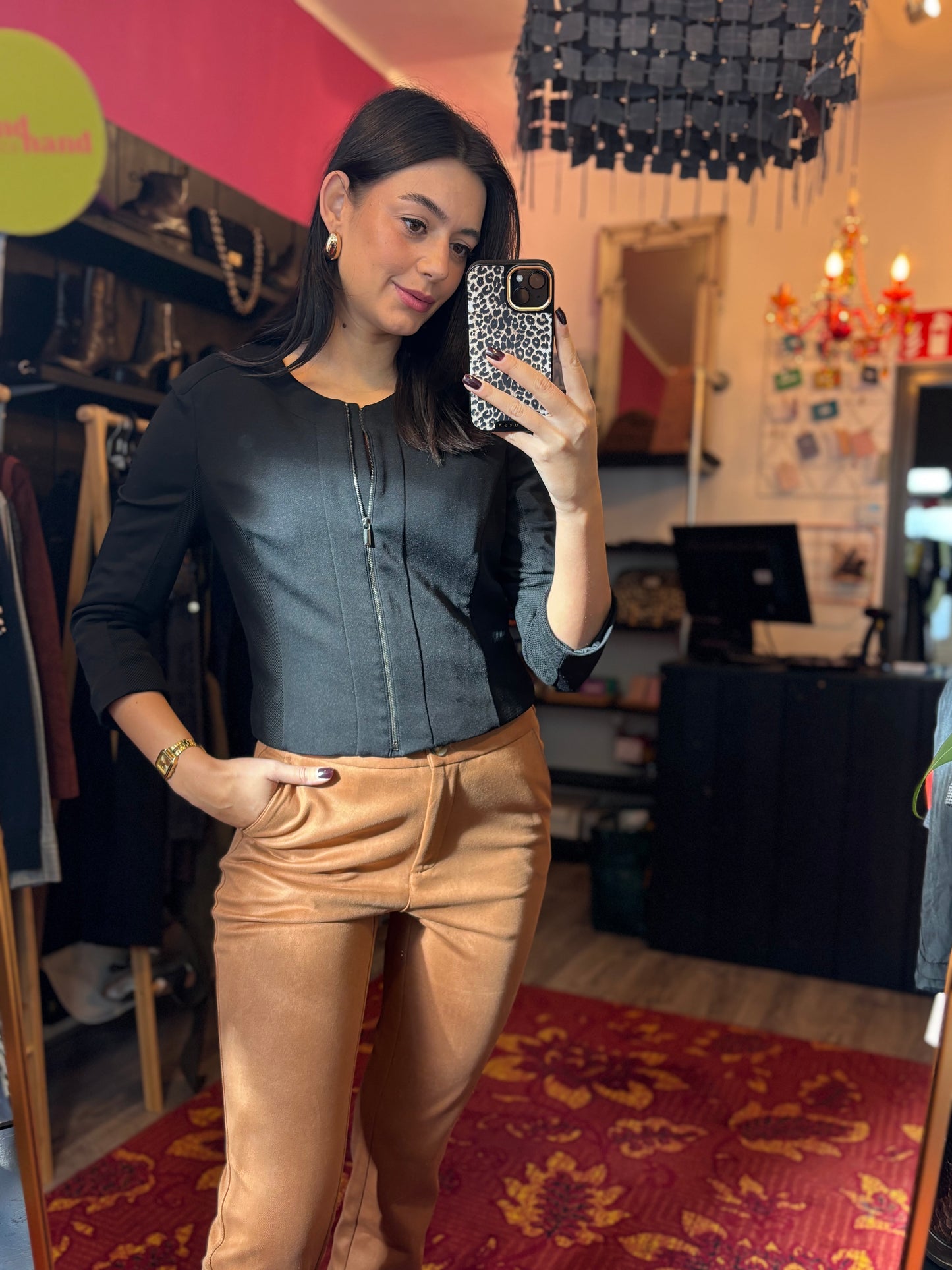 283-87 Penny black jasje maat L