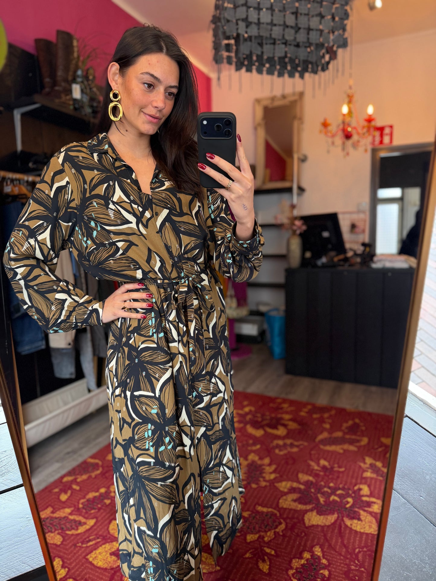 484-7 Expresso jurk maat 42