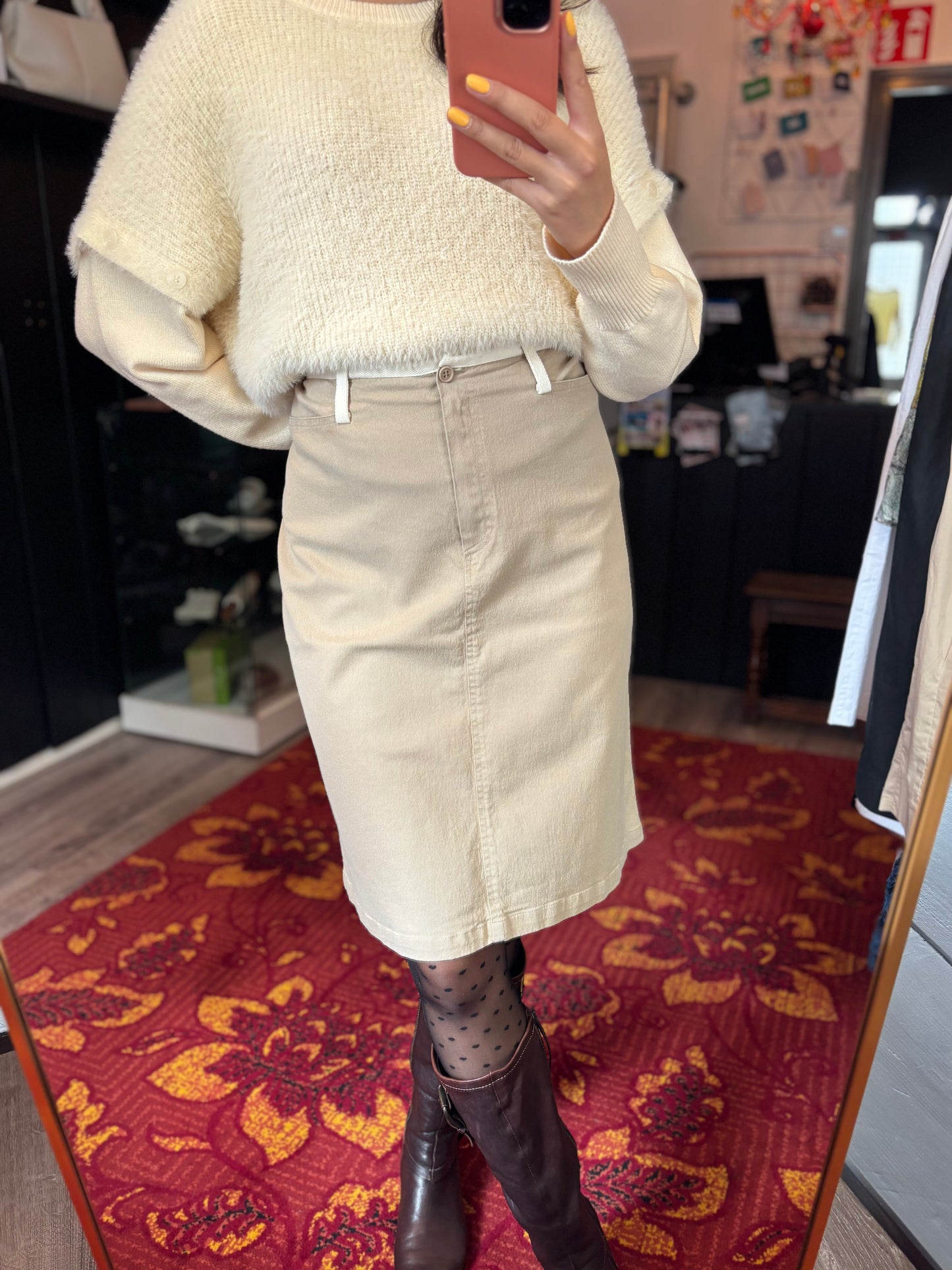 453-3 Armor Lux skirt size 46