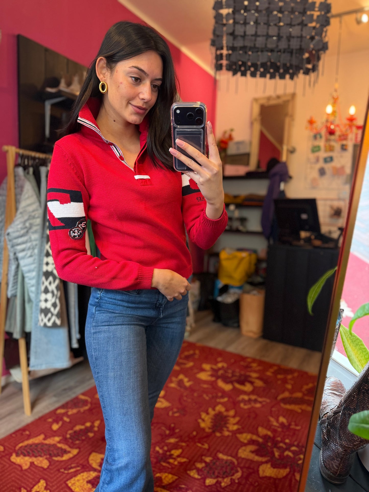 411-160 Polo land trui 100% cotton maat S