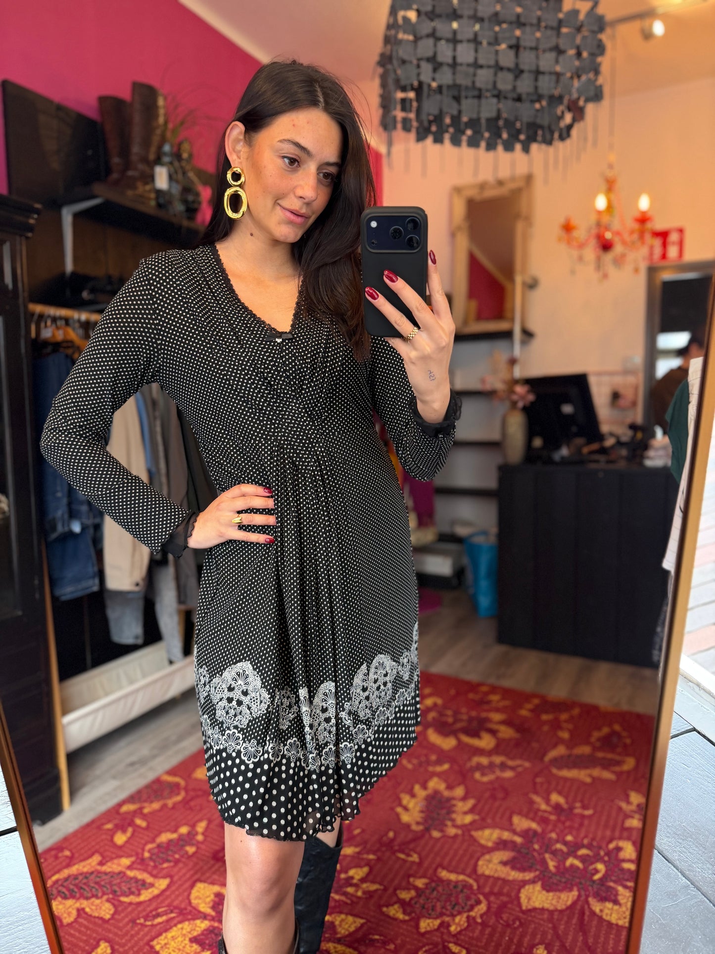 411-169 Taifun jurk maat 40