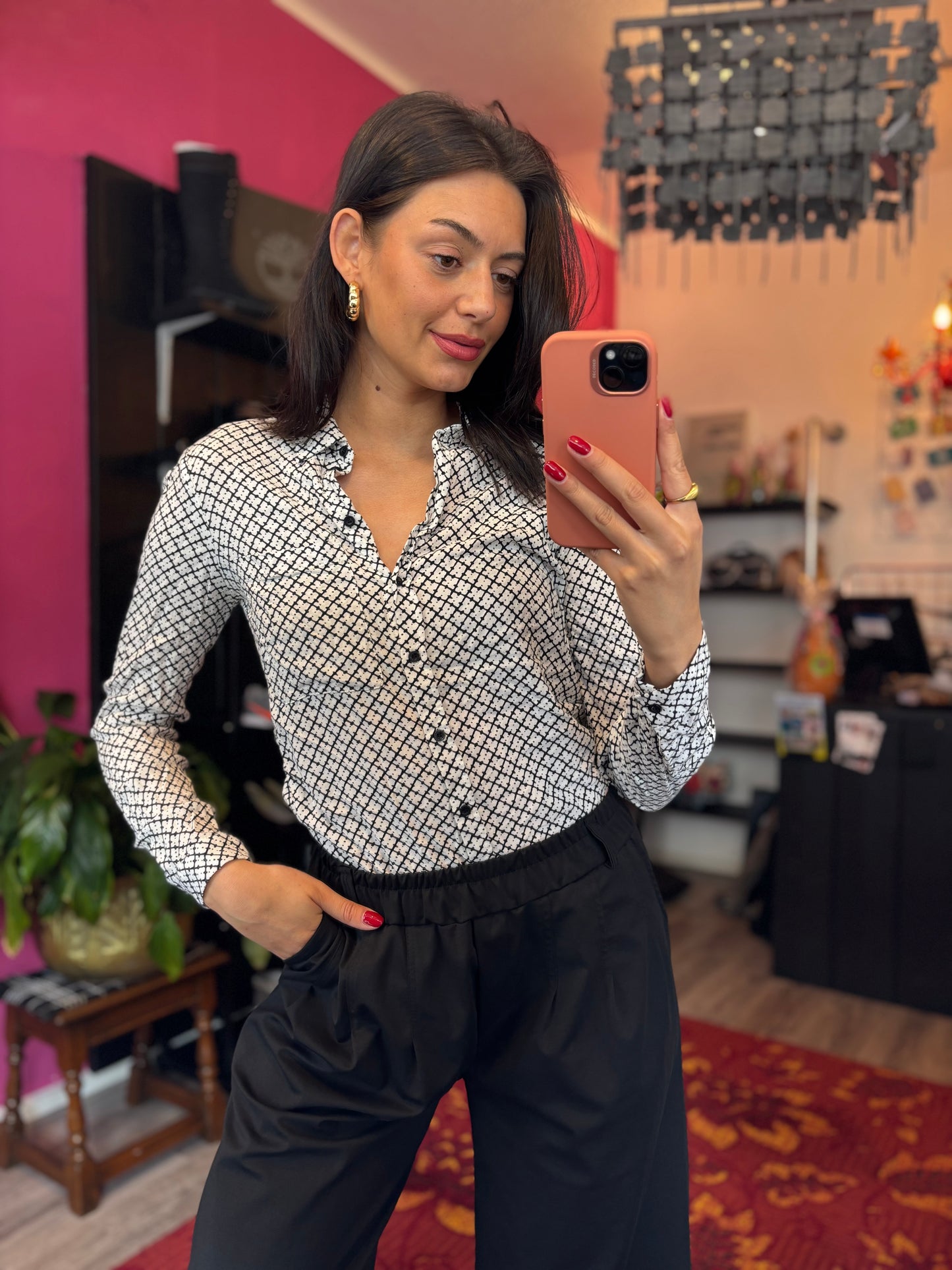 342-49 Costes blouse maat XS