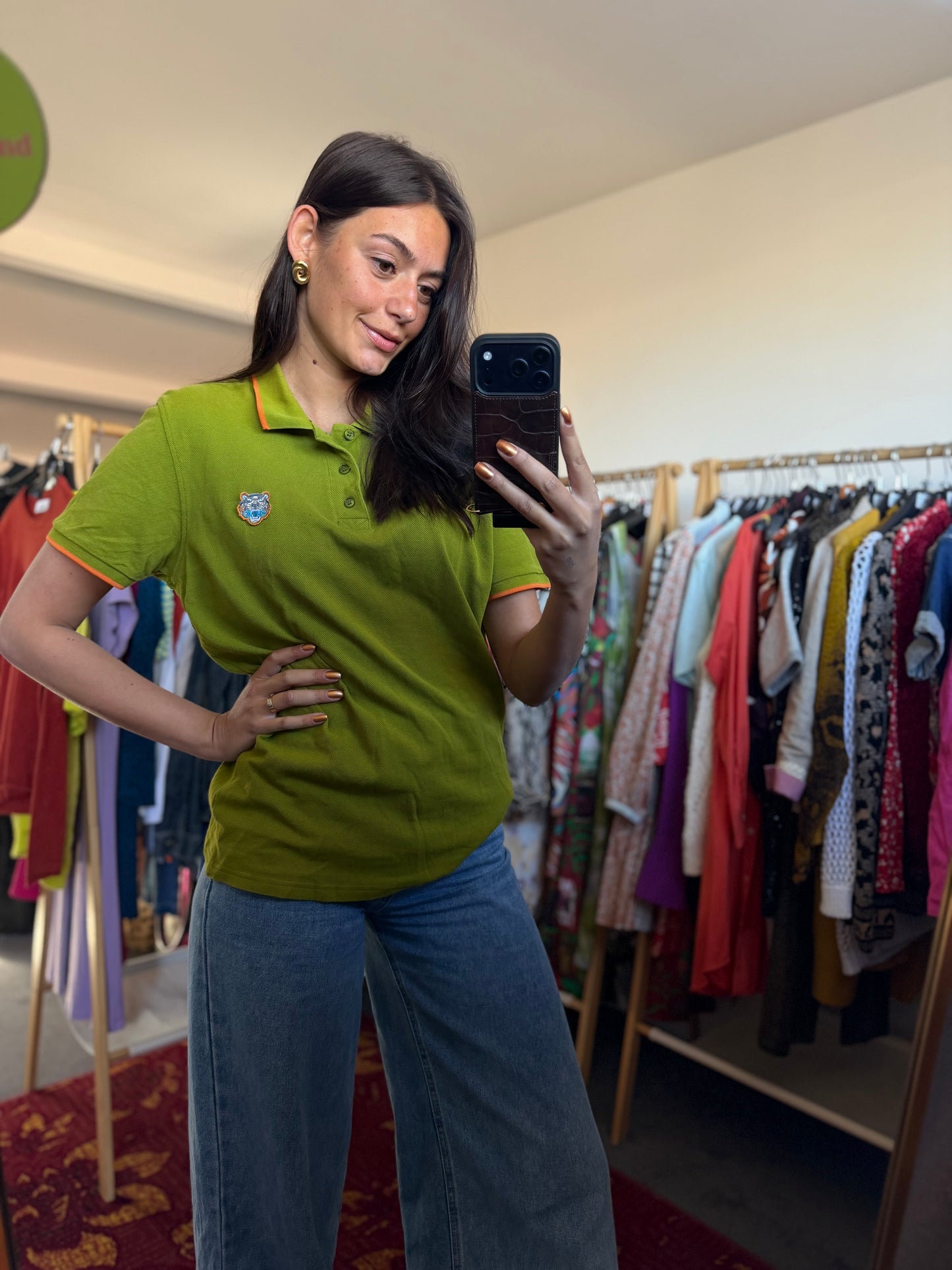 431-58 Kenzo polo heren maat M