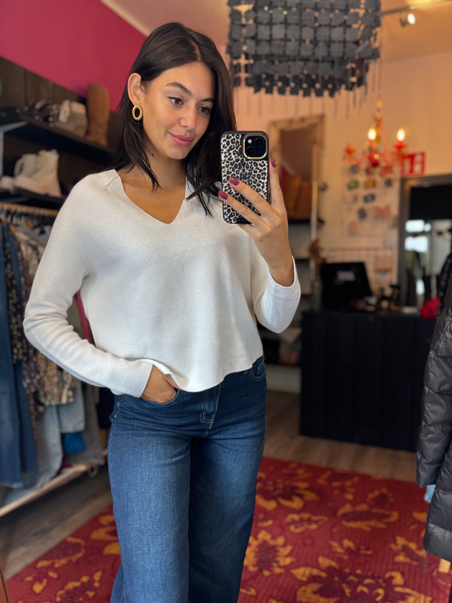 363-66 Drykorn trui linnie maat XS