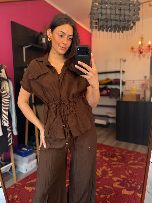 269-212 Pescara set bruin maat M