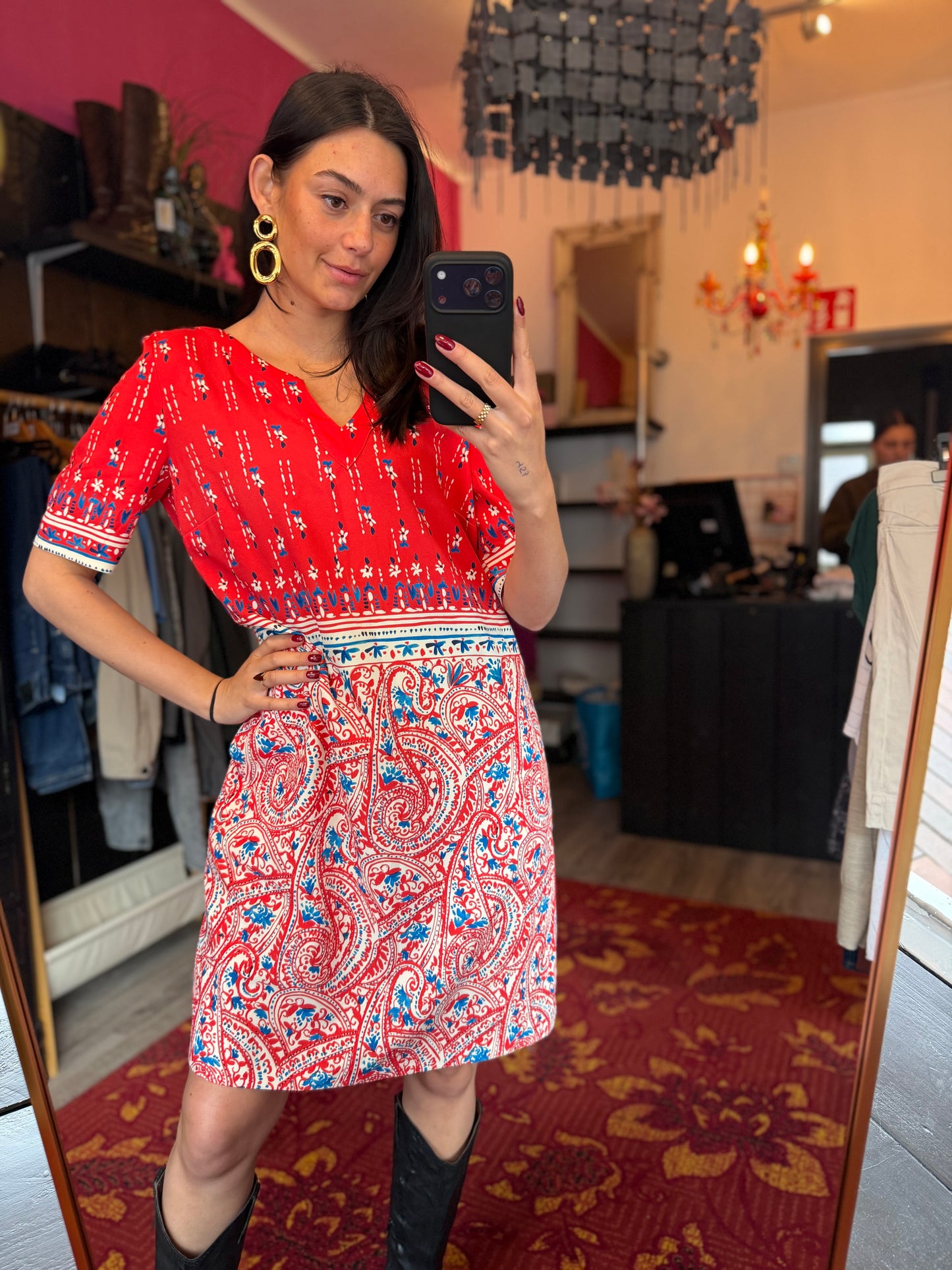 474-9 Caroline Biss jurk maat 44