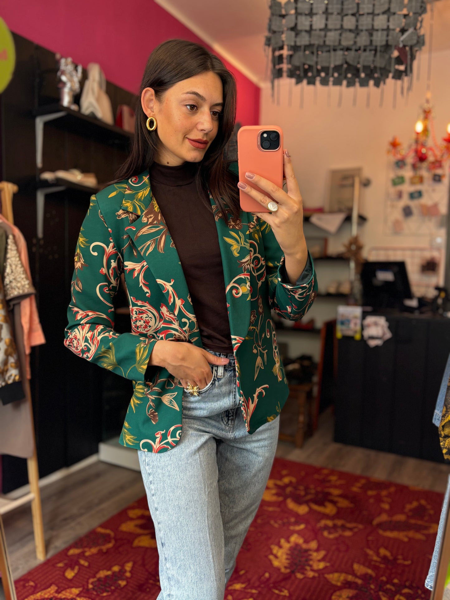 438-3 Garconne blazer size M