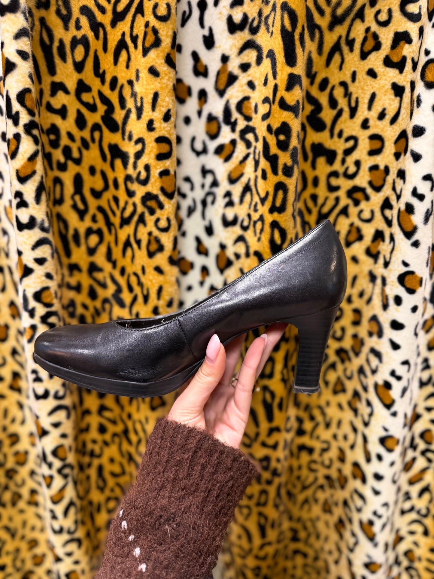 46-36 Tamaris zwarte pumps maat 40