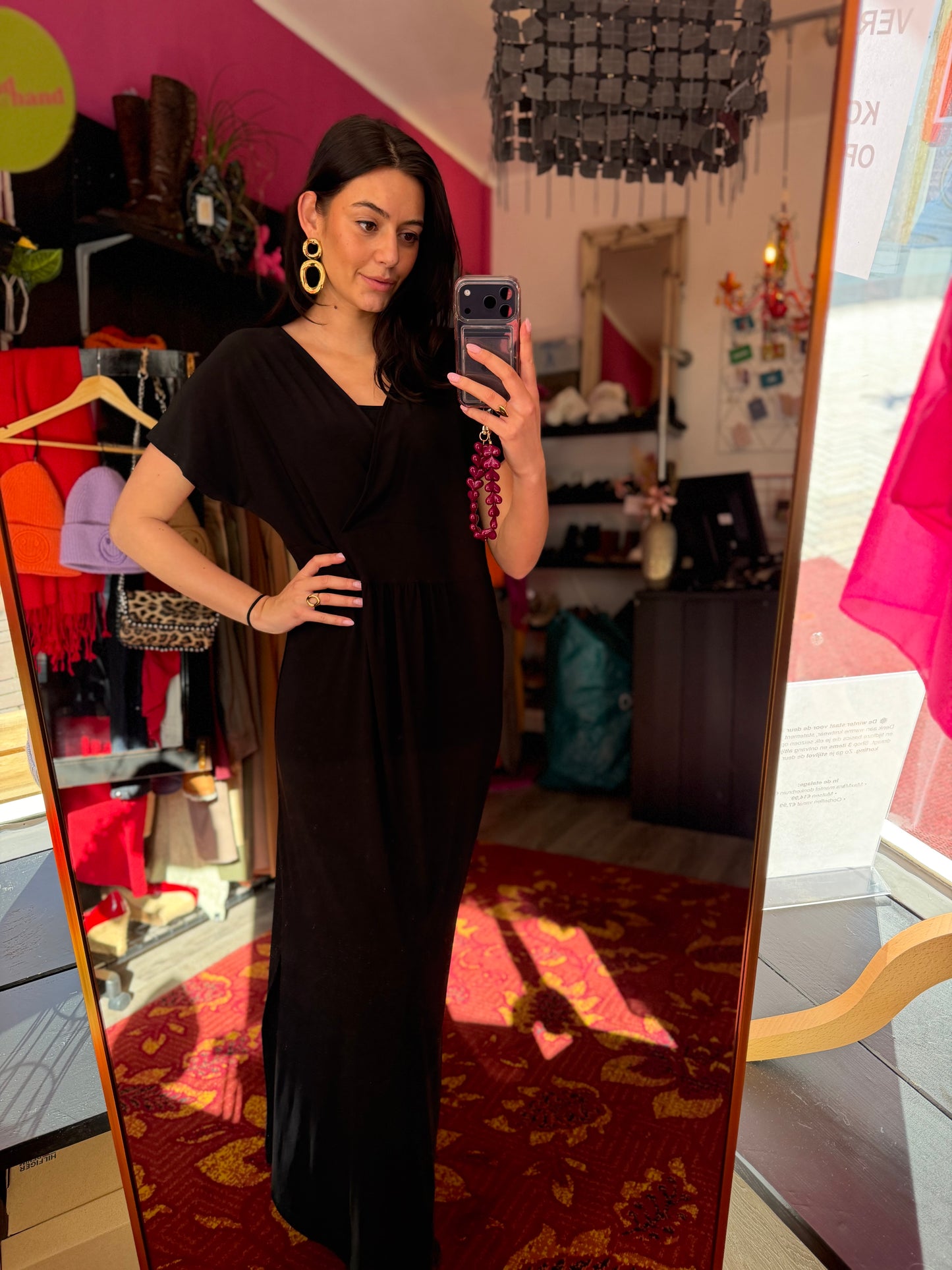 486-8 Yoek jurk maat L