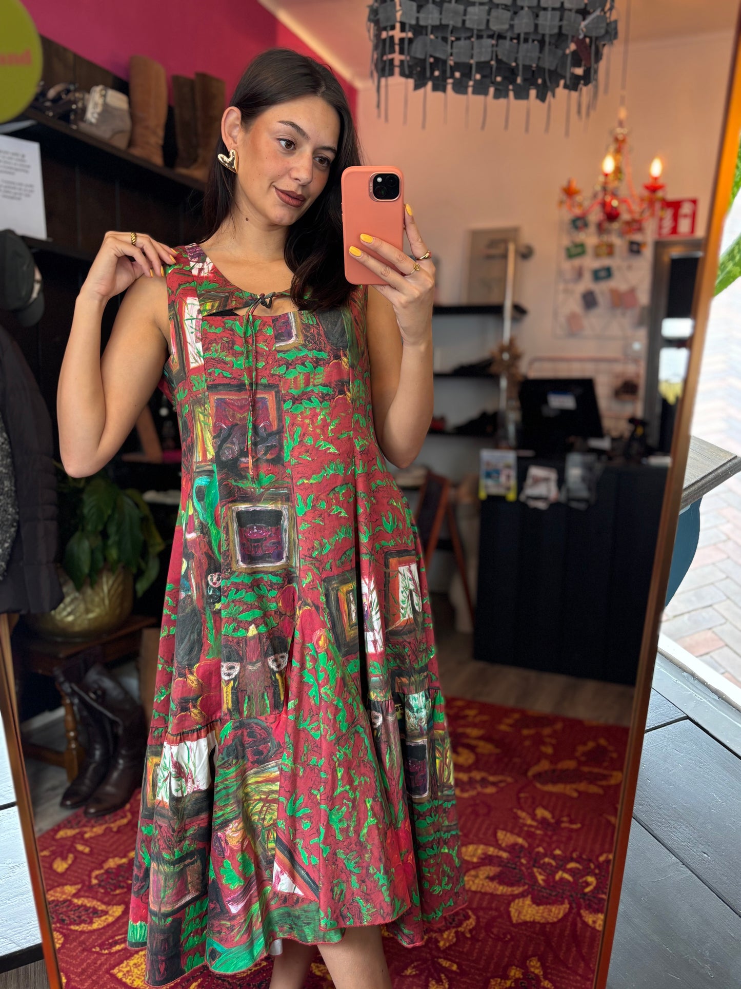 53-50 Heart jurk maat XXL