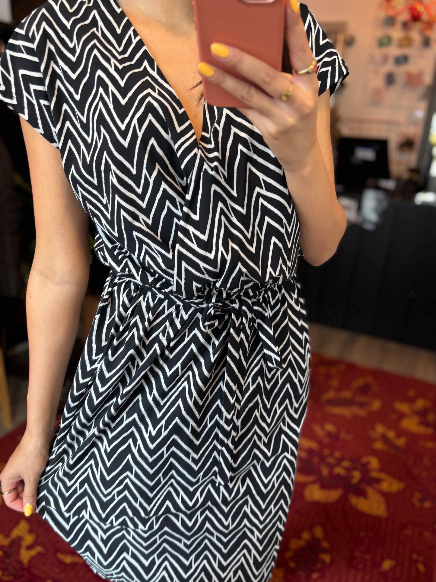 240-23 Expresso jurk travelstof maat 44