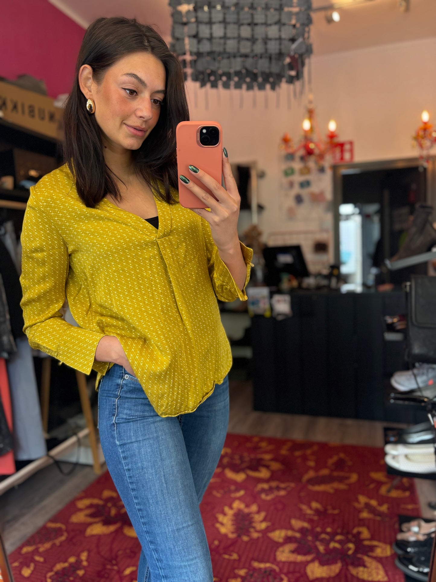 437-5 Samsoe Samsoe blouse maat 36/38