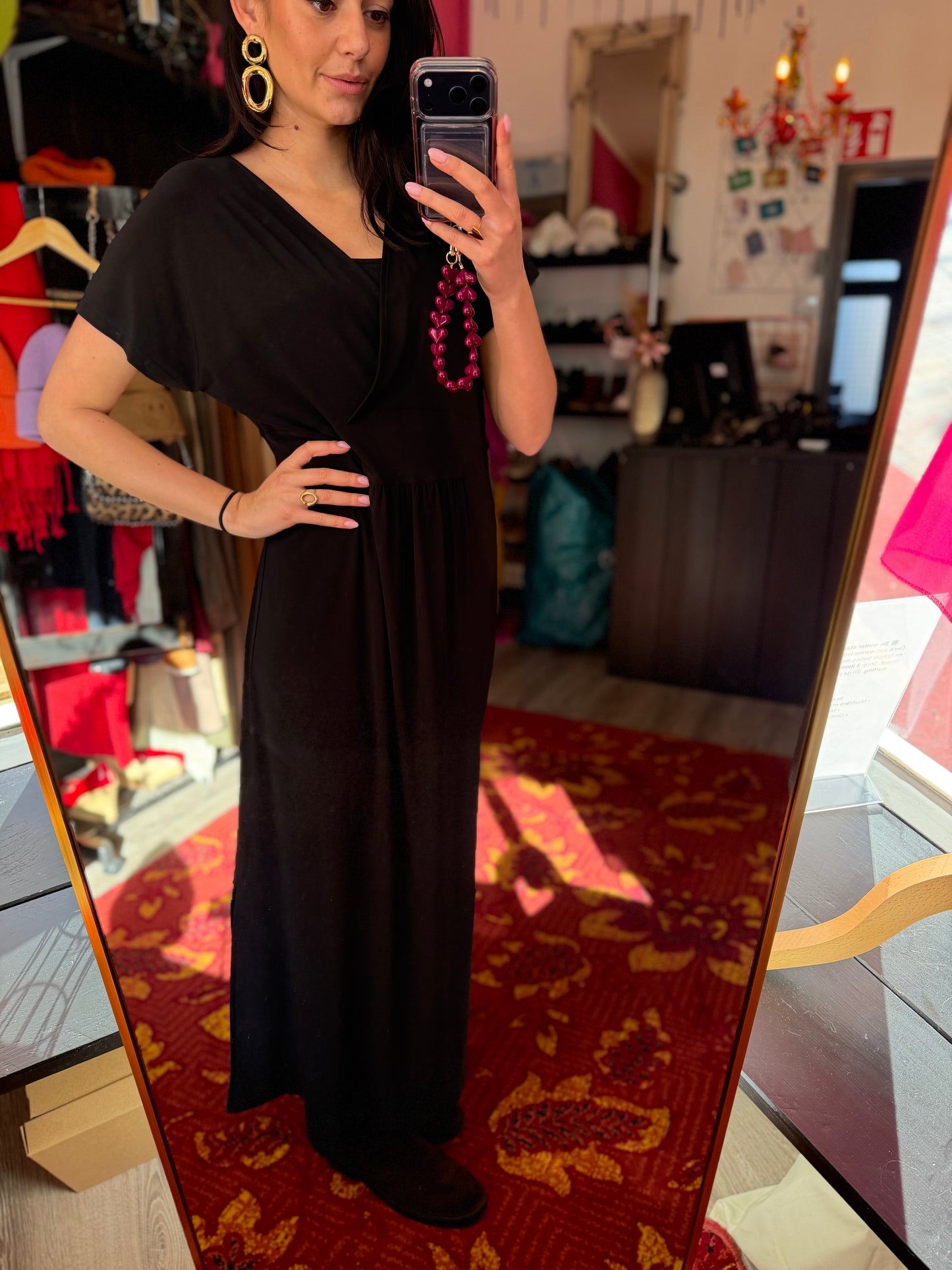 486-8 Yoek jurk maat L