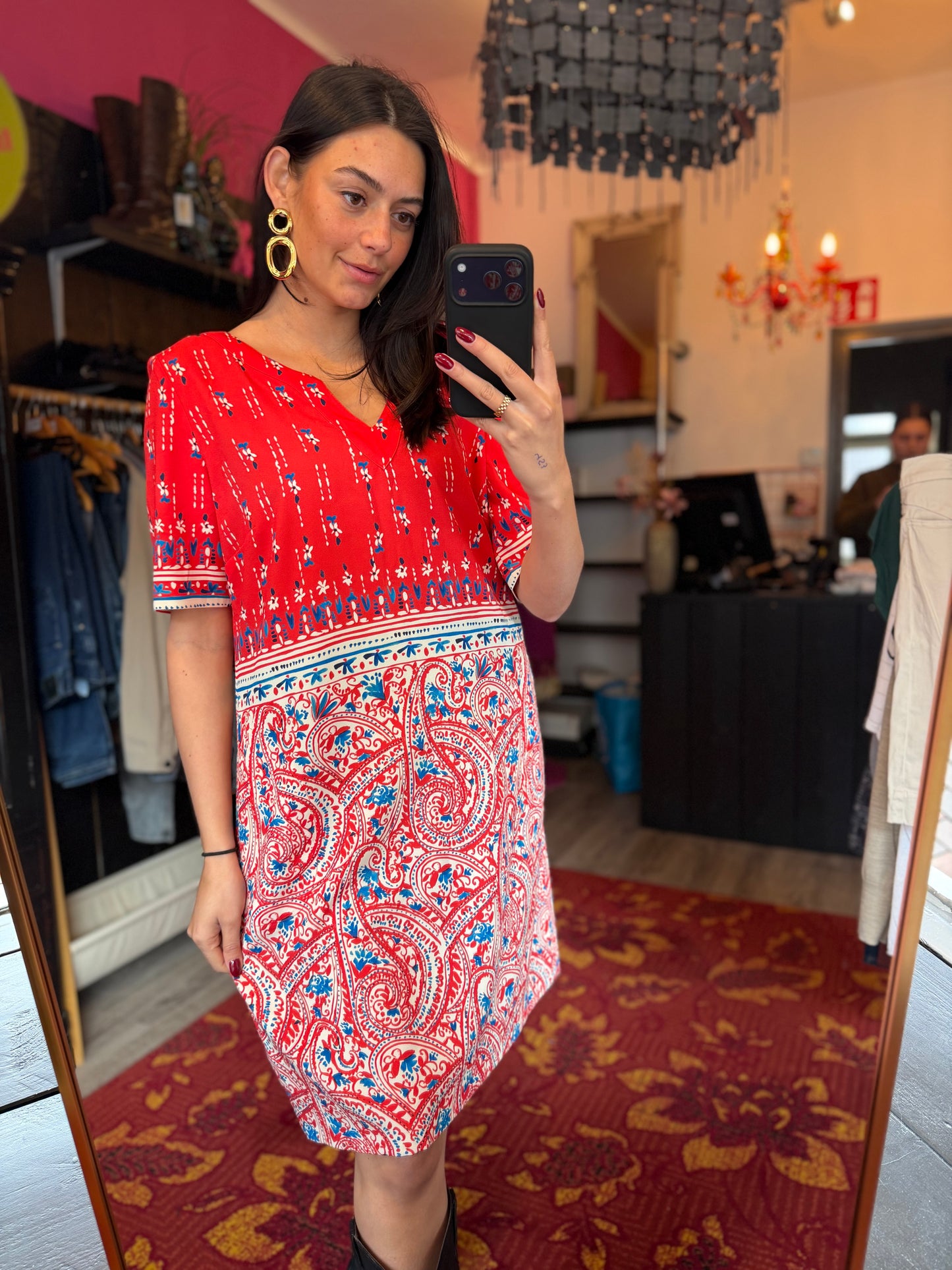 474-9 Caroline Biss jurk maat 44