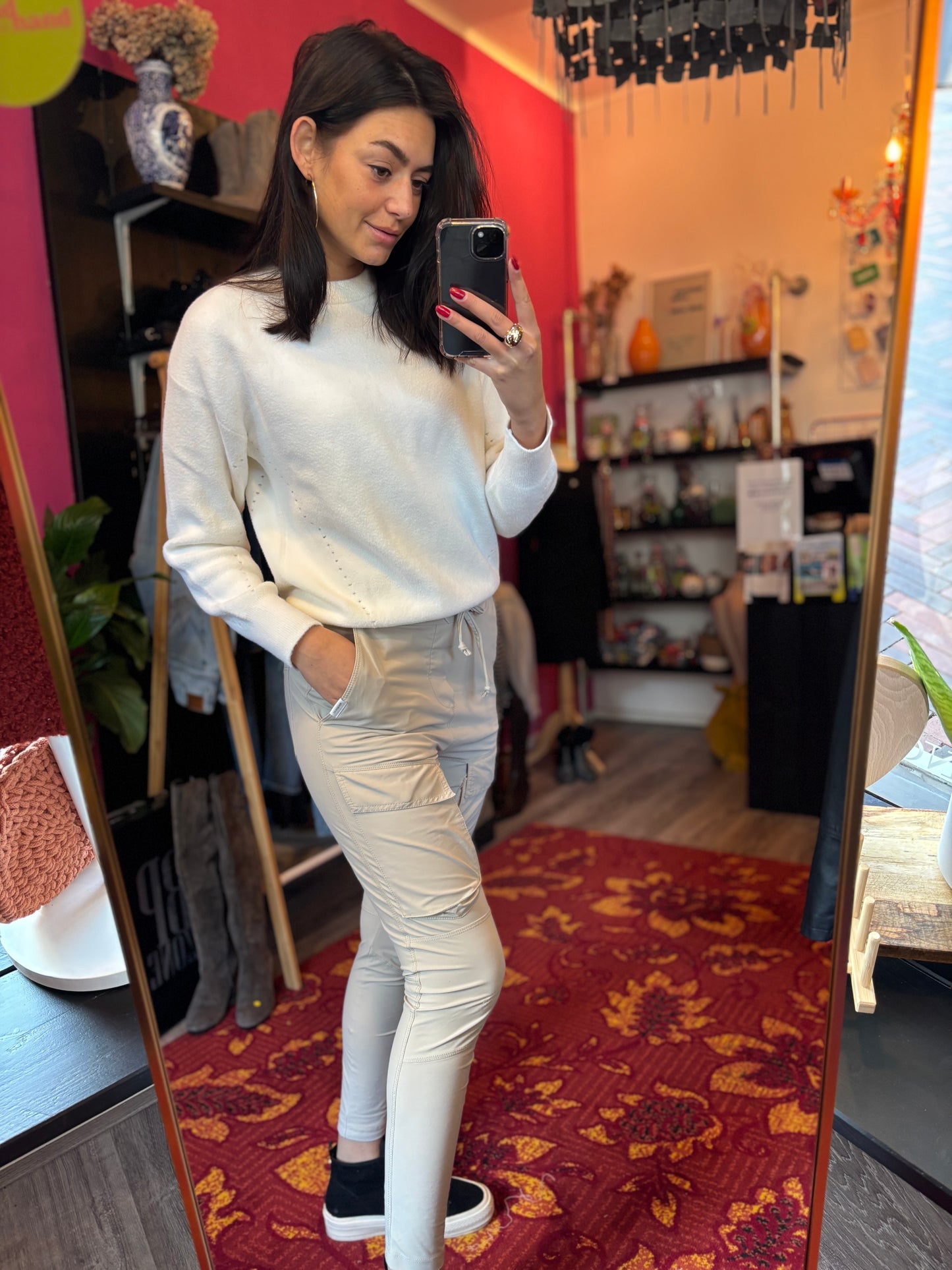 364-43 Penn&amp;Ink NY travel fabric pants size 34