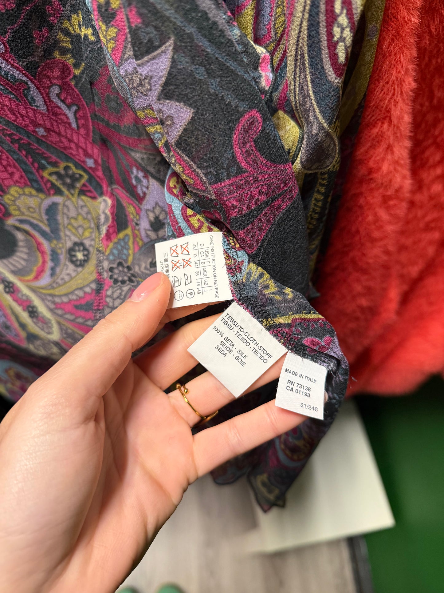 254-72 Marella blouse maat 42 (IT48)