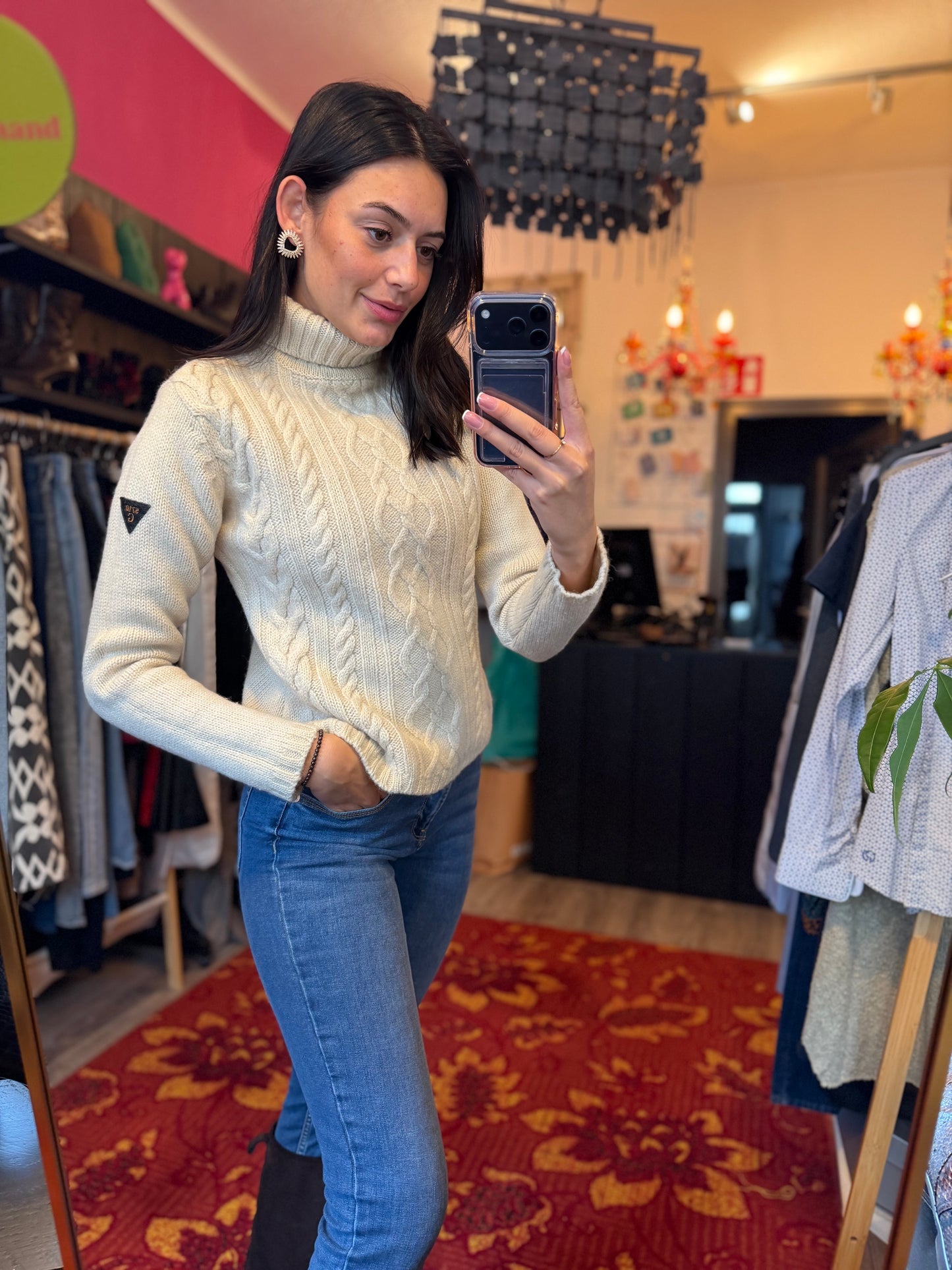 411-159 G-star trui wol maat S