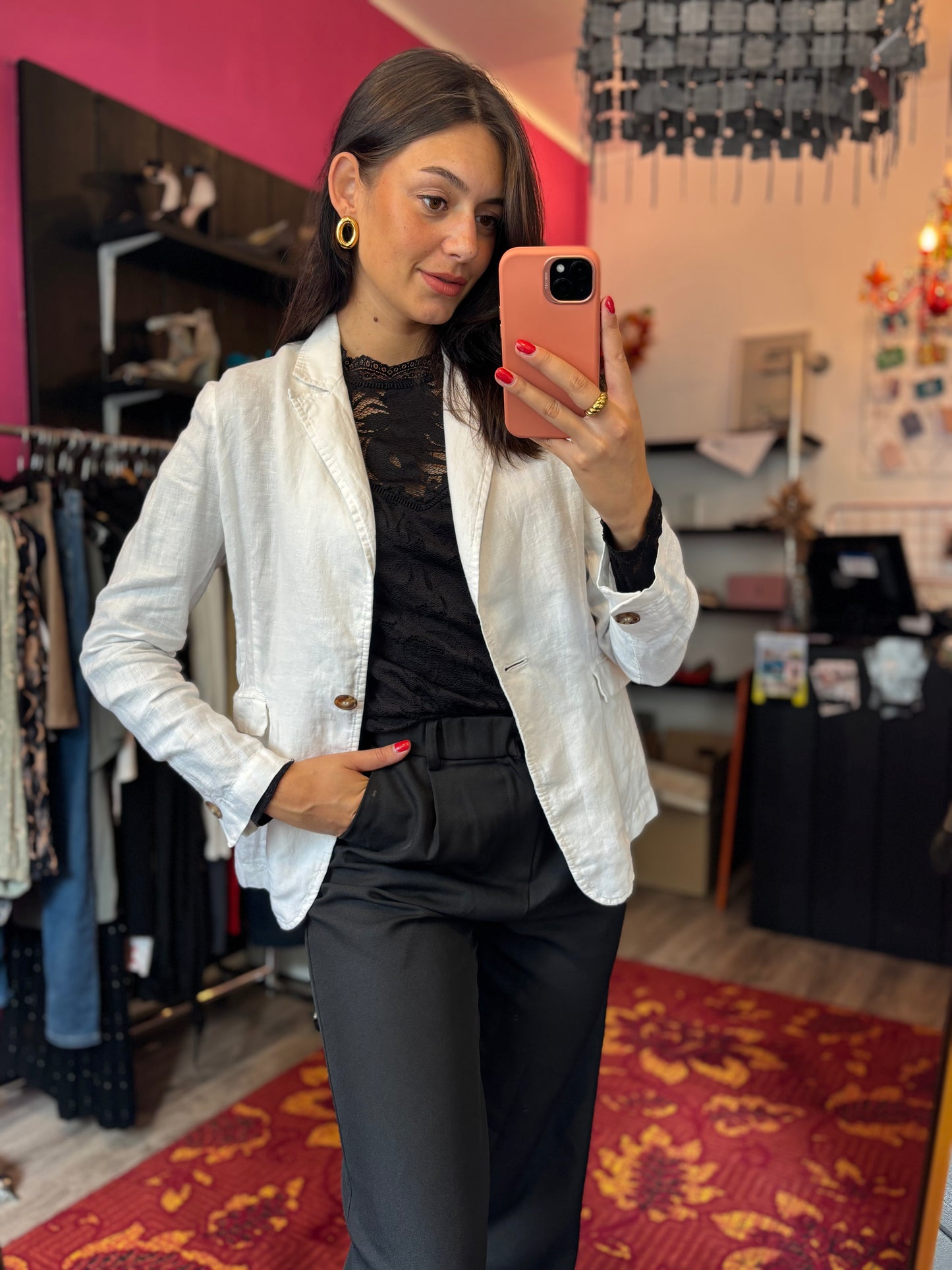 418-5 Bennetton blazer maat 40