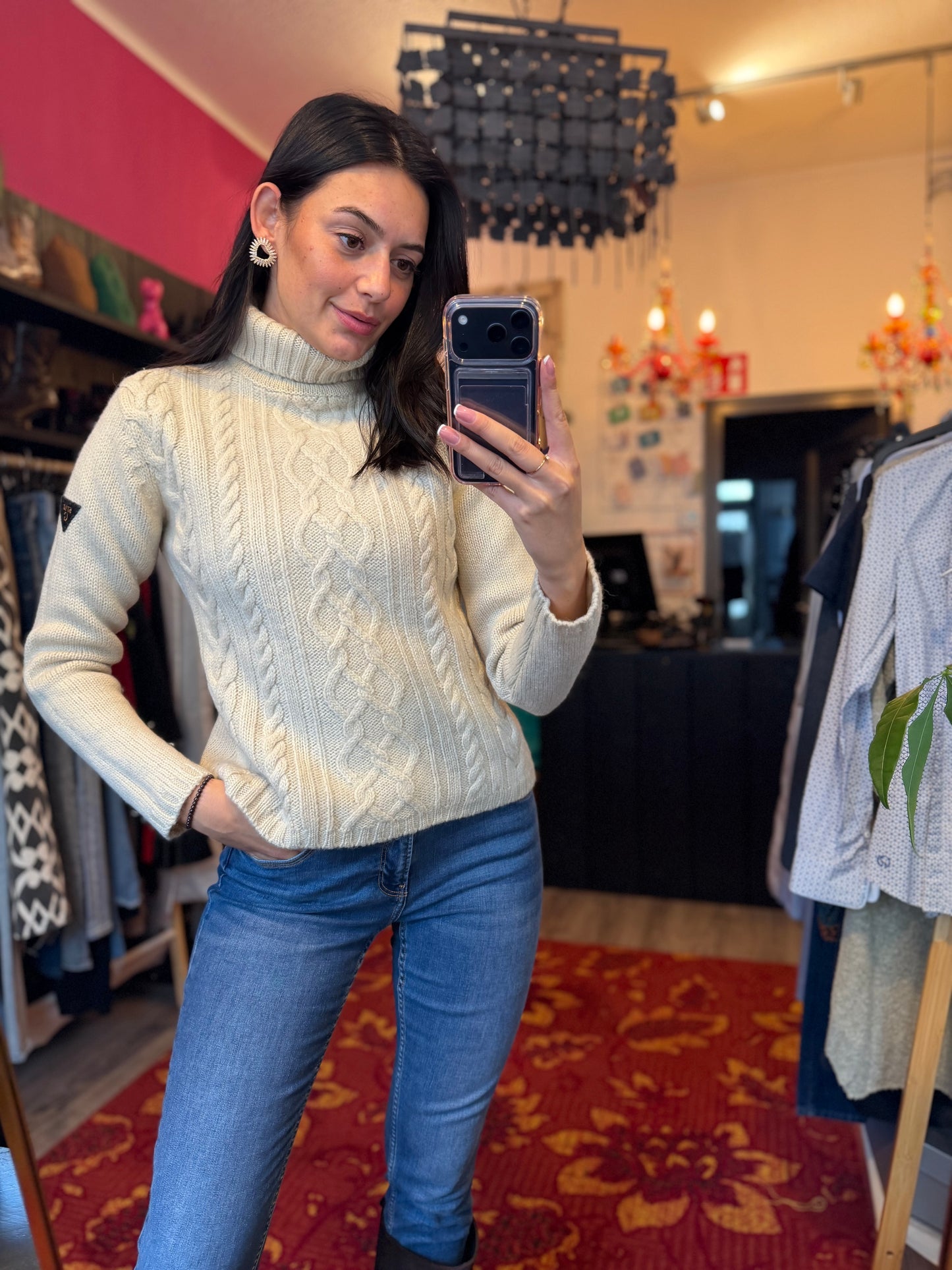 411-159 G-star trui wol maat S