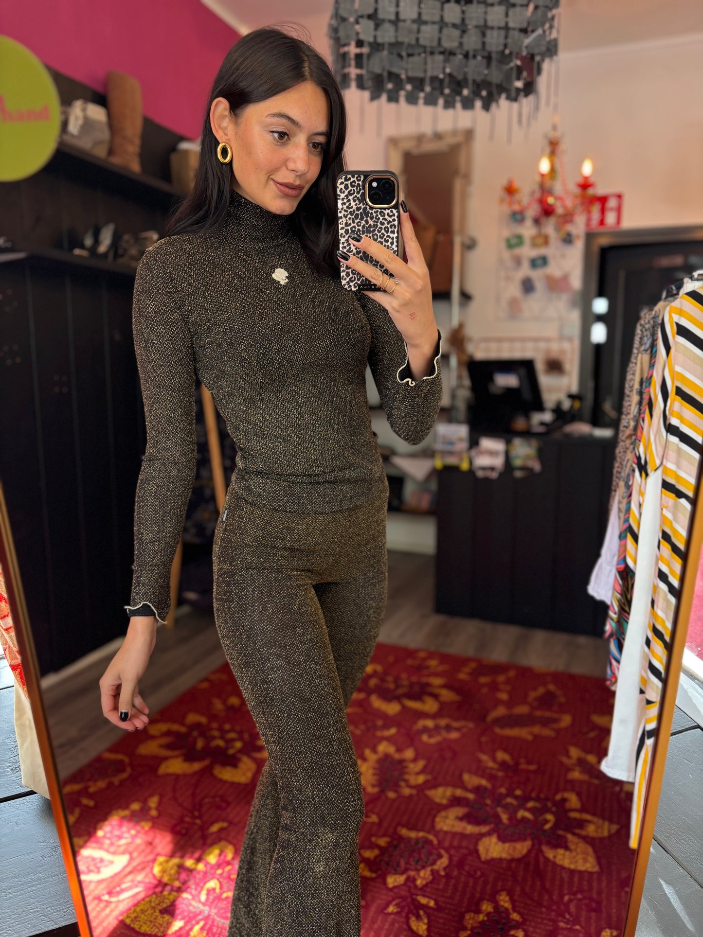 407-25 Reinders glitter set maat S