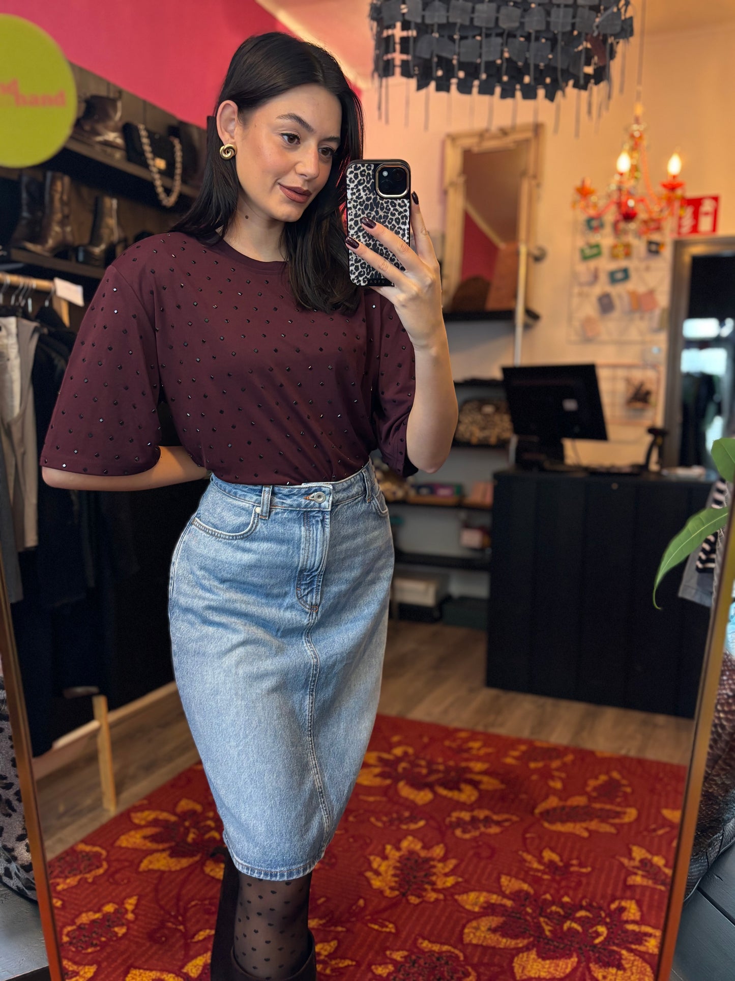 163-38 Marc O’Polo spijkerrok maat 32