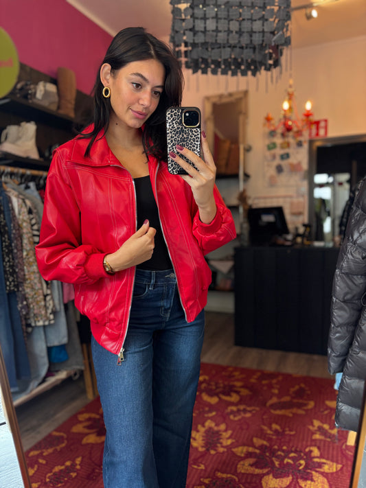 470-2 Rood jacket maat M