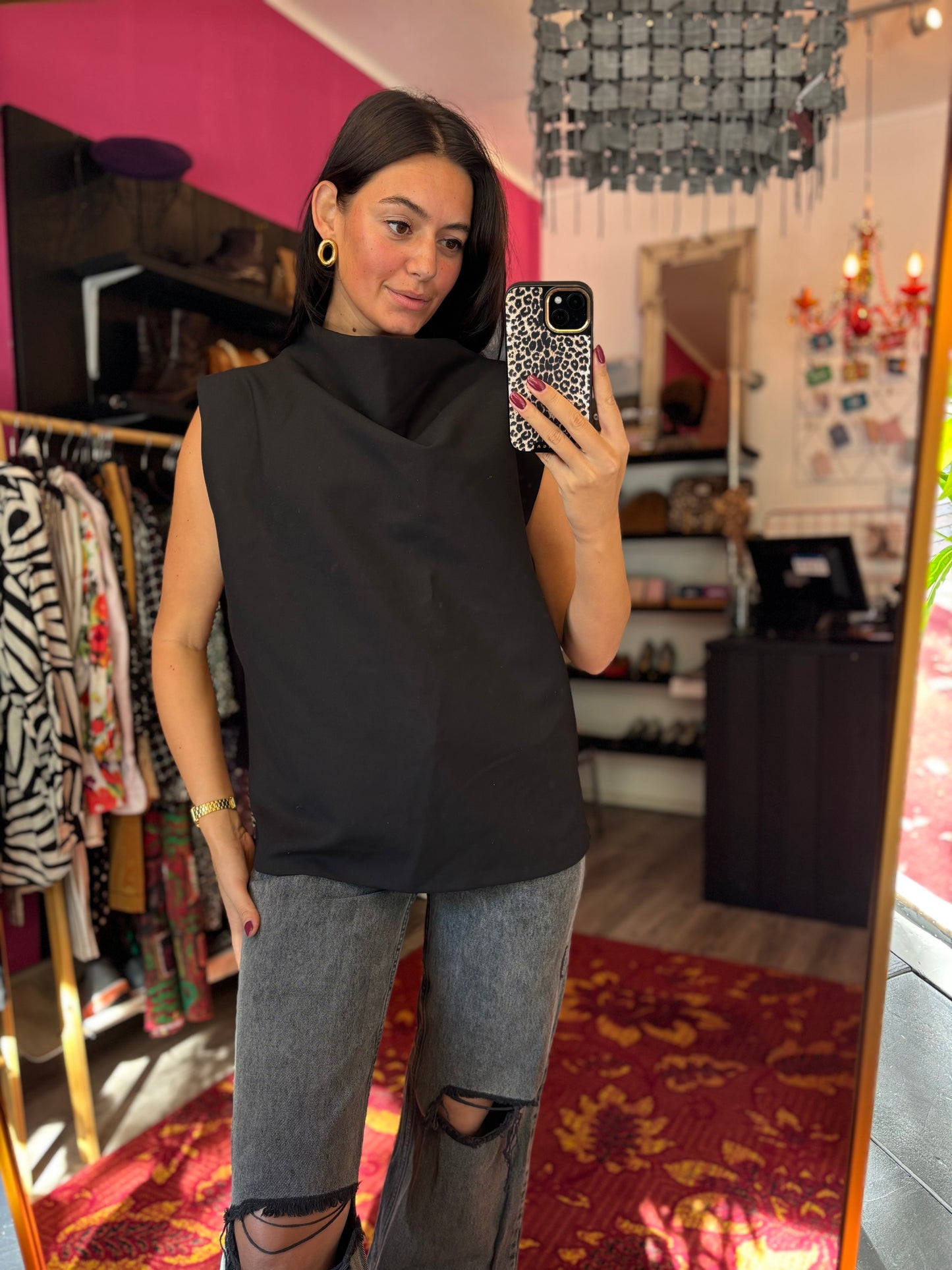 163-39 Aimee the label top maat L