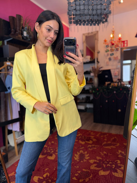 400-183 Pescara blazer jasje geel M