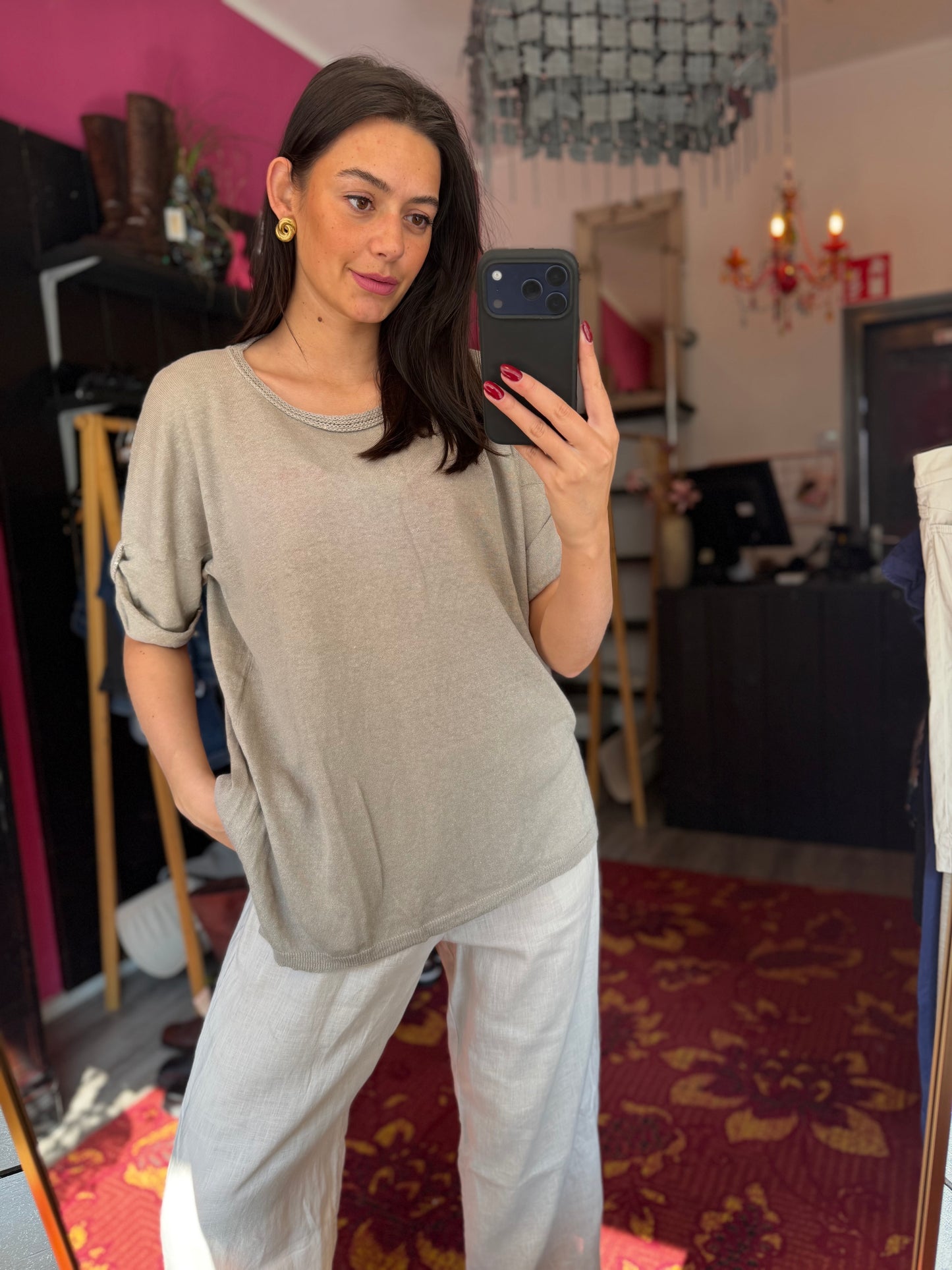 254-112 Le Tricot Perugia trui maat 42