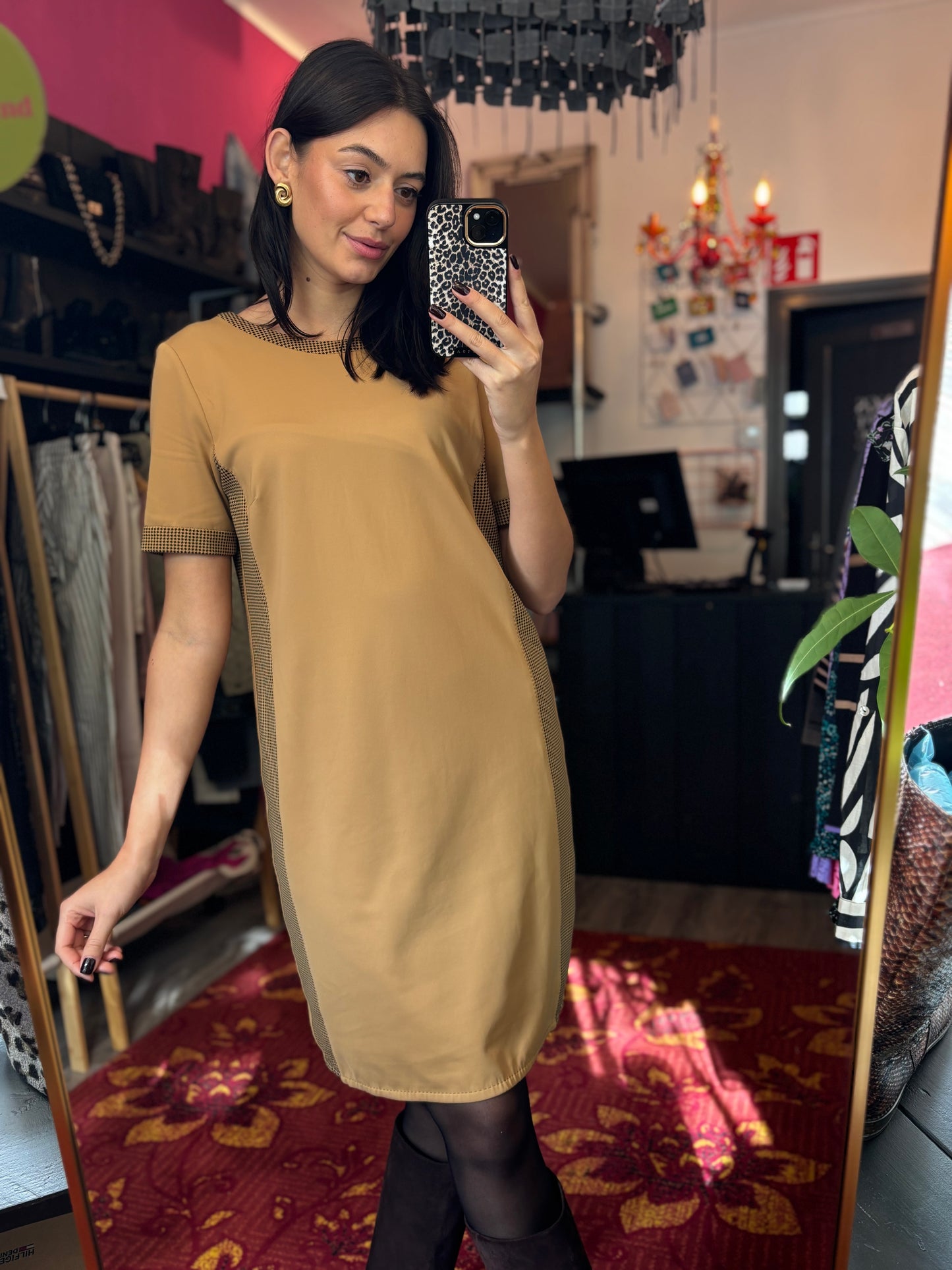 427-16 Marc Cain jurk italian fabric maat N3