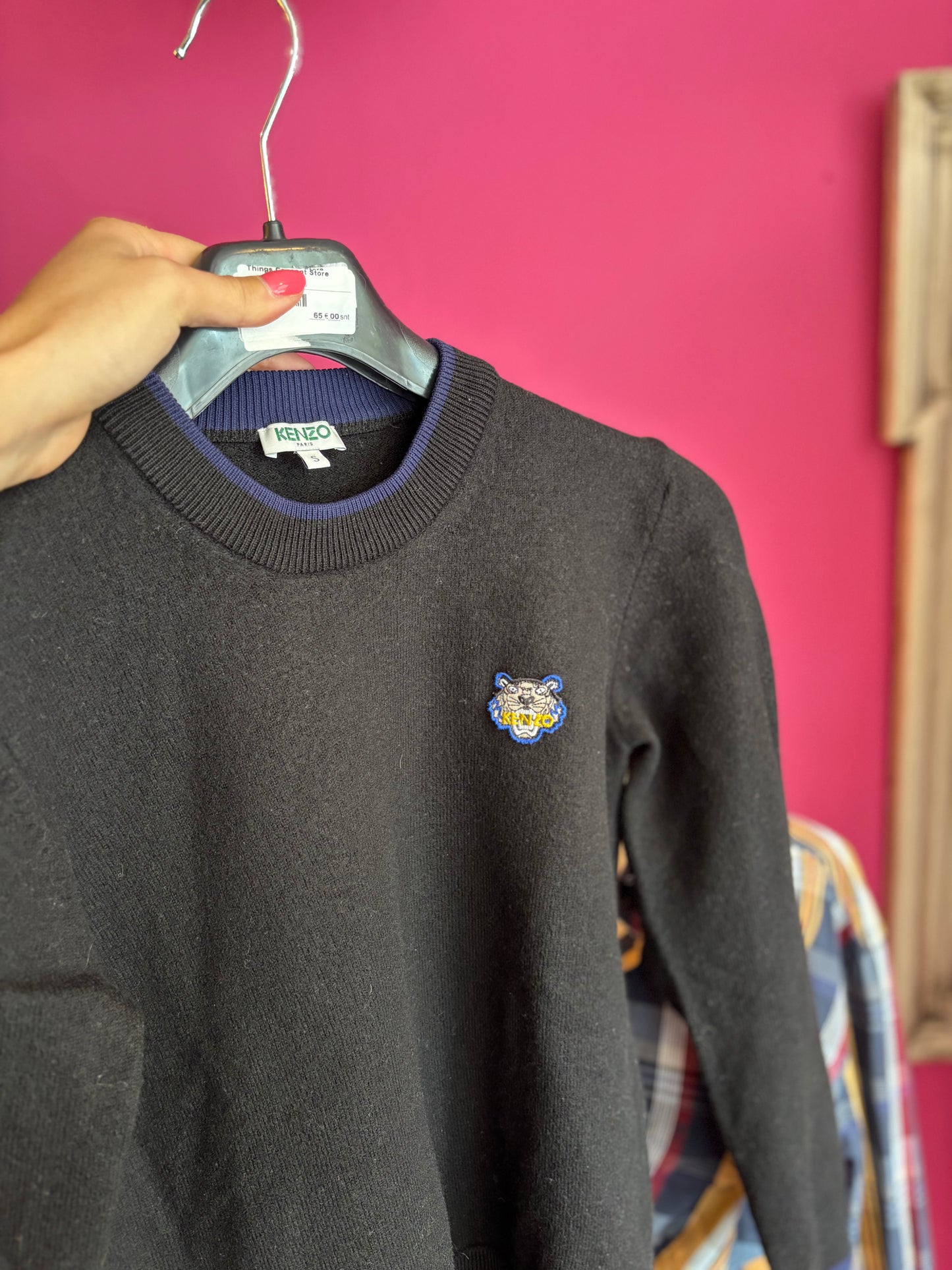 431-10 Kenzo wollen trui maat S