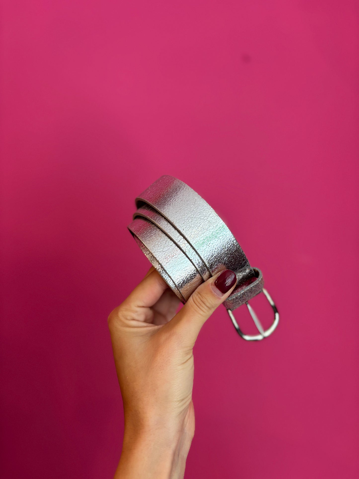 478-16 Riem zilver maat 95