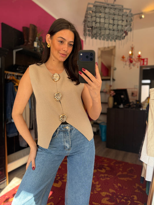 449-15 Gilet Amalfi maat S/M/L