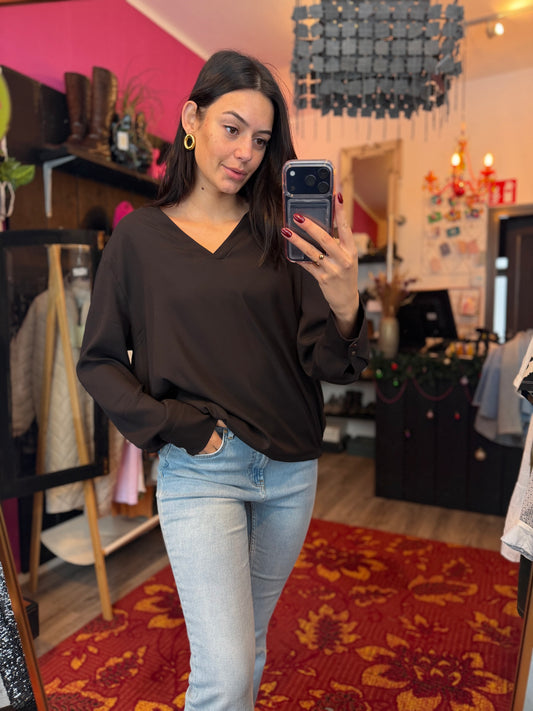 254-78 Le tricot perugia blouse maat XXL