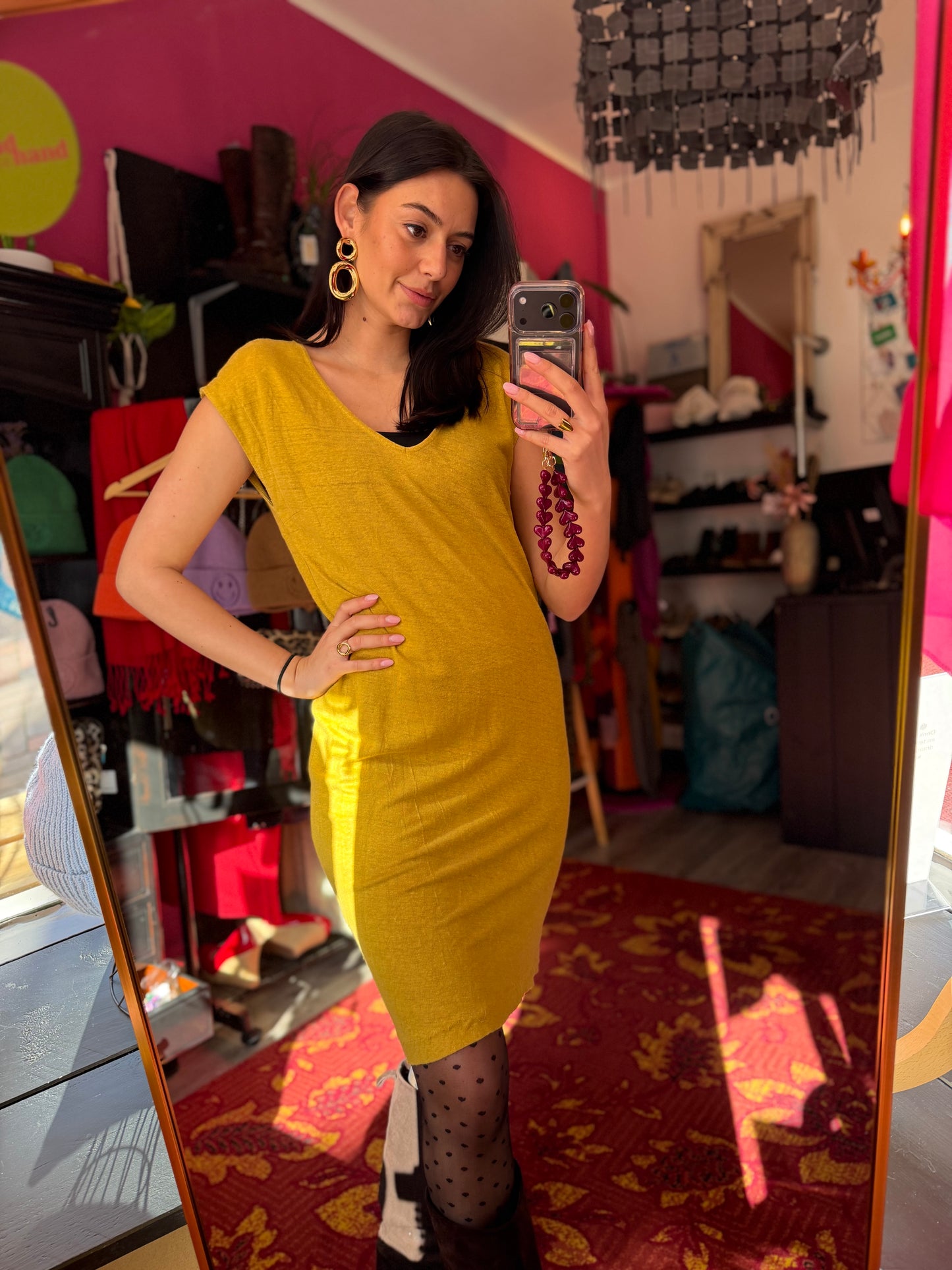 437-6 By Bar Amsterdam jurk maat S