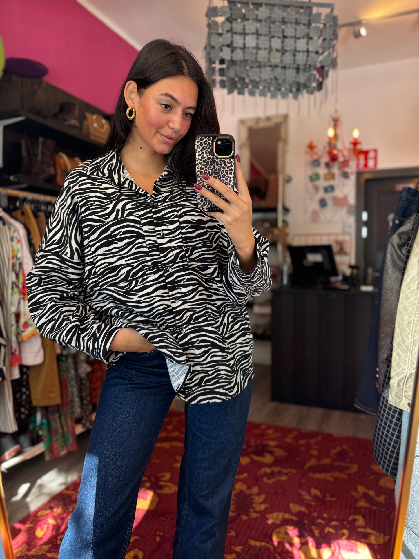 472-12 My Jewellery blouse maat L